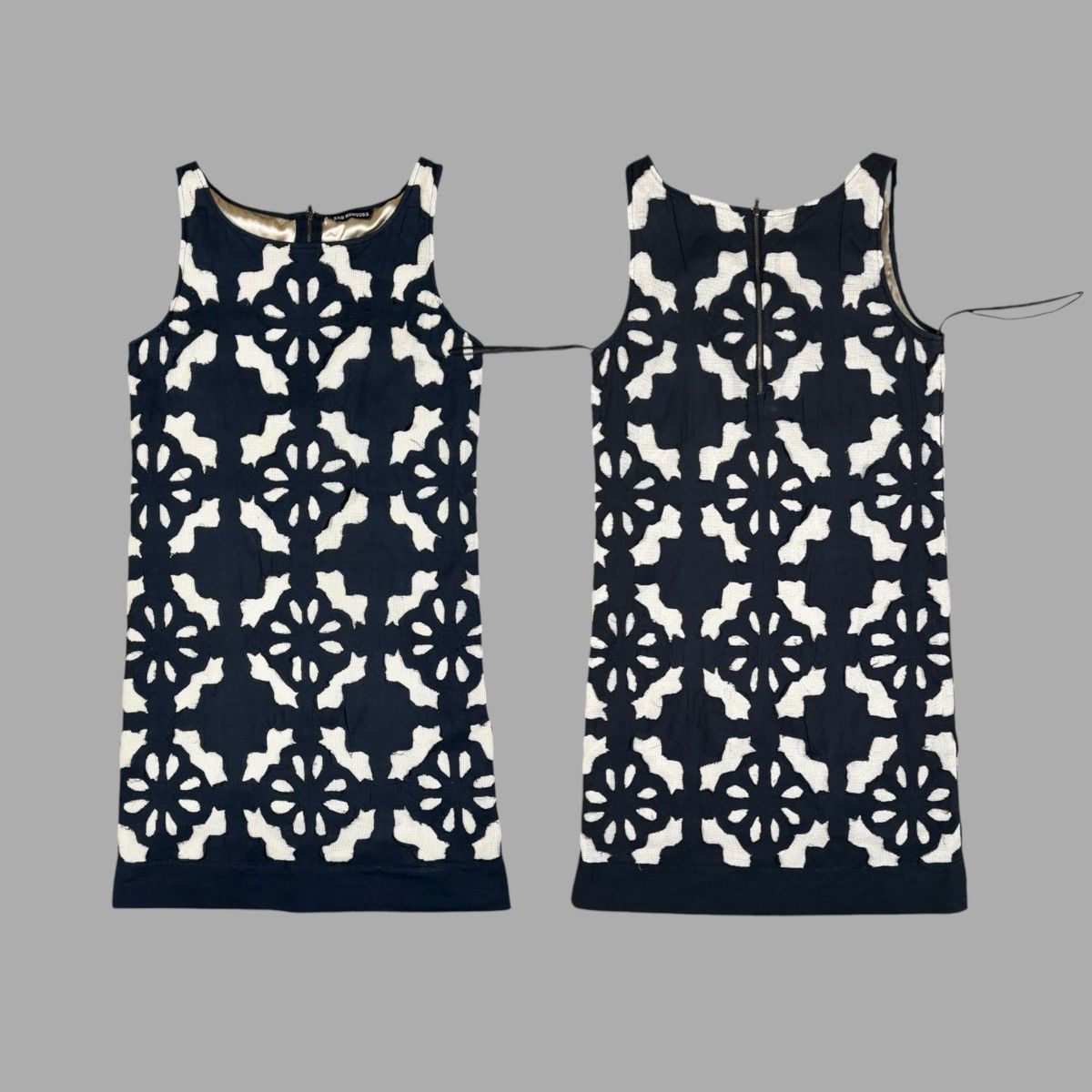 Other KAS New York Women’s Applique Design Sleeveless Dress sz S Size S / US 4 / IT 40 - 9 Thumbnail