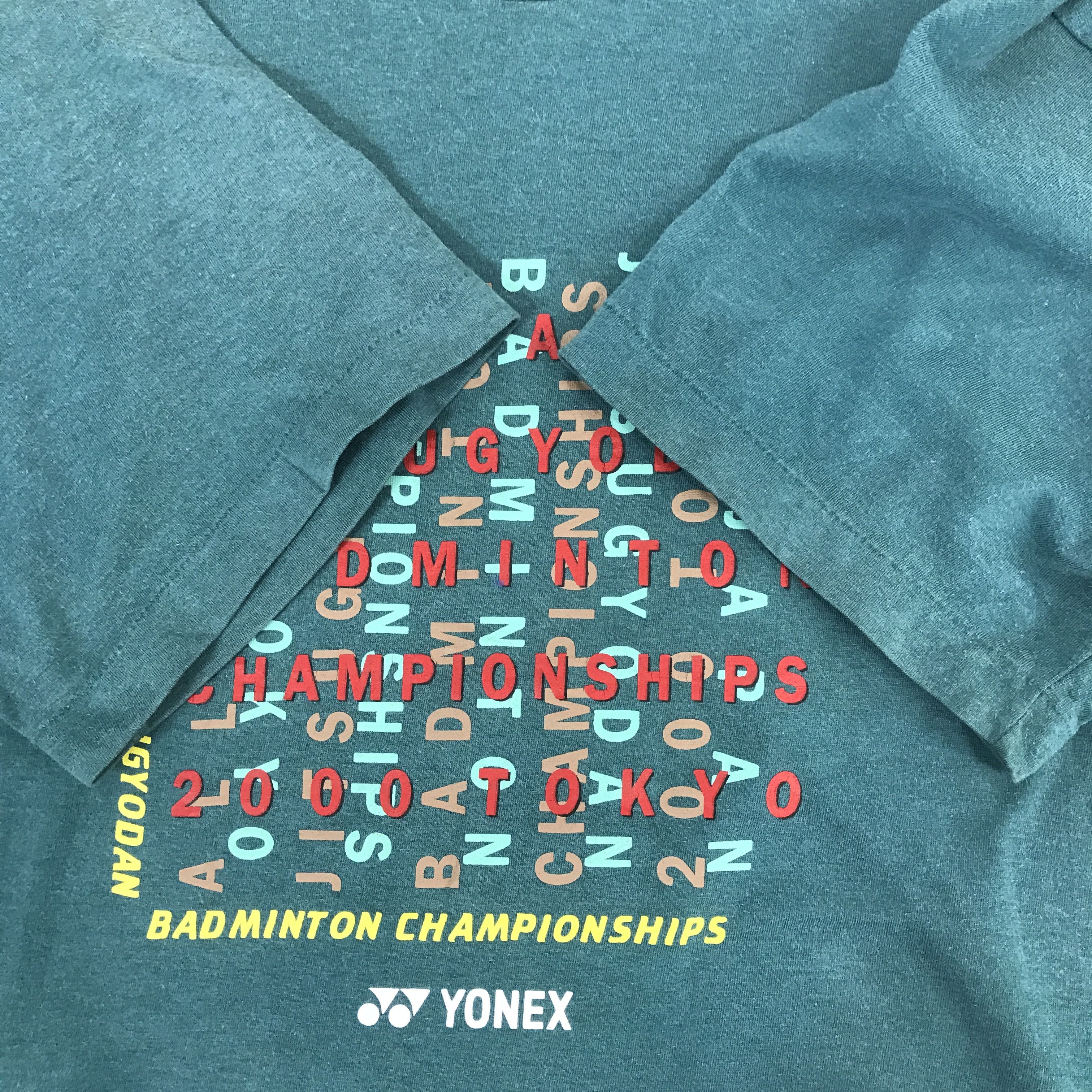 Japanese Brand Vintage Yonex All japan badminton championships T-shirt Size US M / EU 48-50 / 2 - 8 Thumbnail