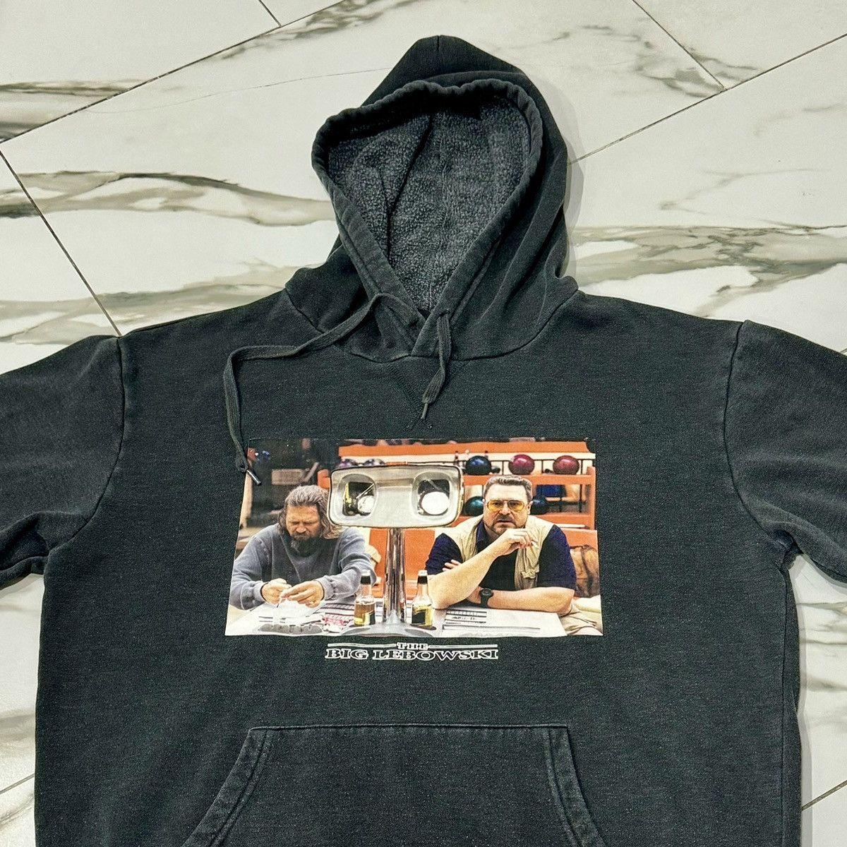 Designer DUUMBGOOD BIG LEBOWSKI HOODIE! Size US L / EU 52-54 / 3 - 4 Thumbnail