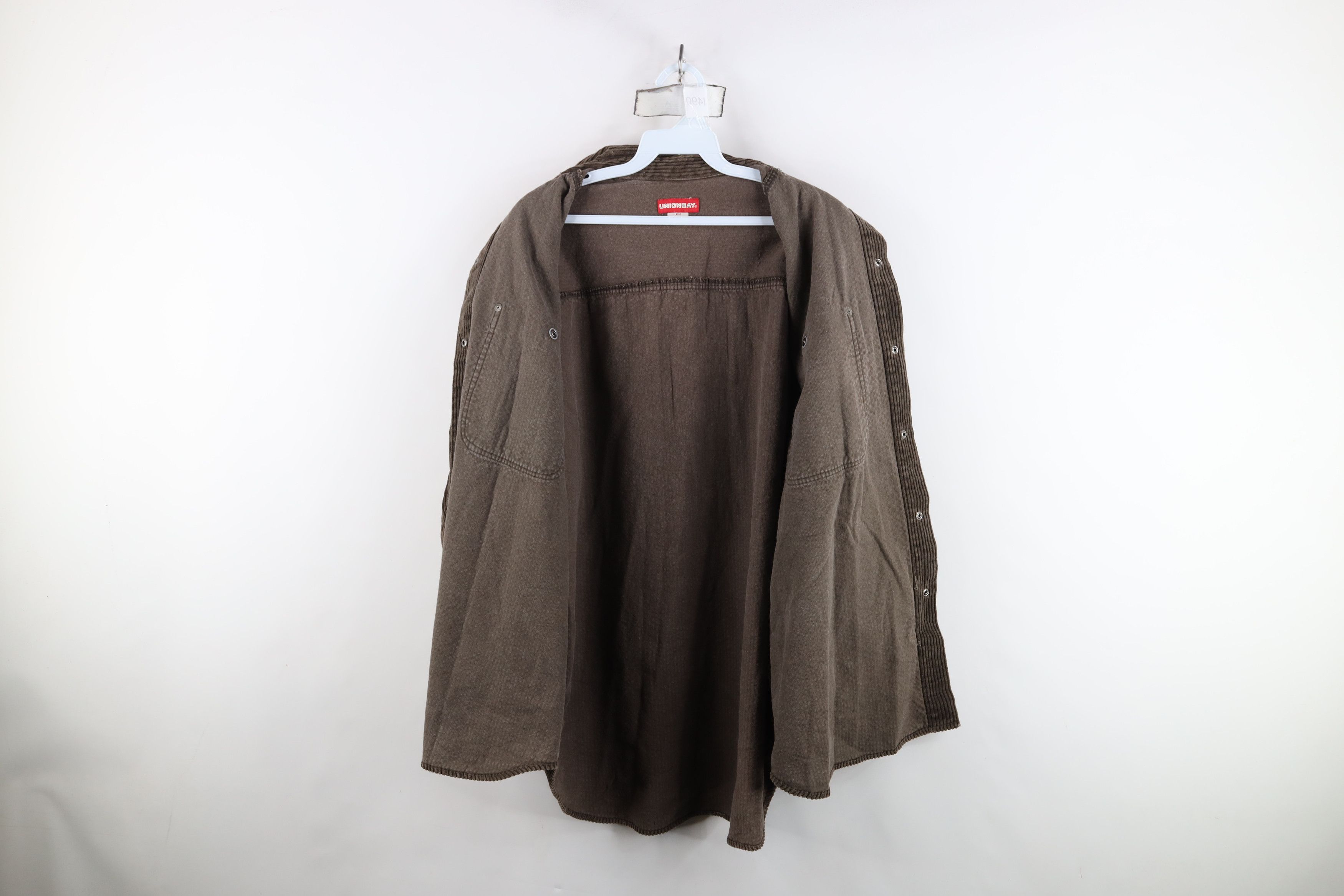 UNIONBAY Vintage 90s Unionbay Surfing Corduroy Button Shirt Jacket Size L / US 10 / IT 46 - 10 Thumbnail