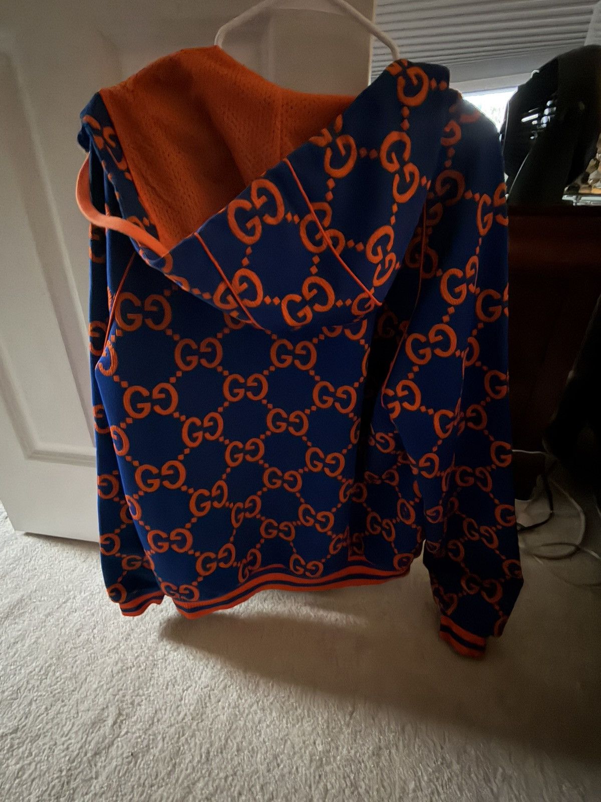 Gucci Gucci blue and orange hoodie Size US M / EU 48-50 / 2 - 2 Thumbnail