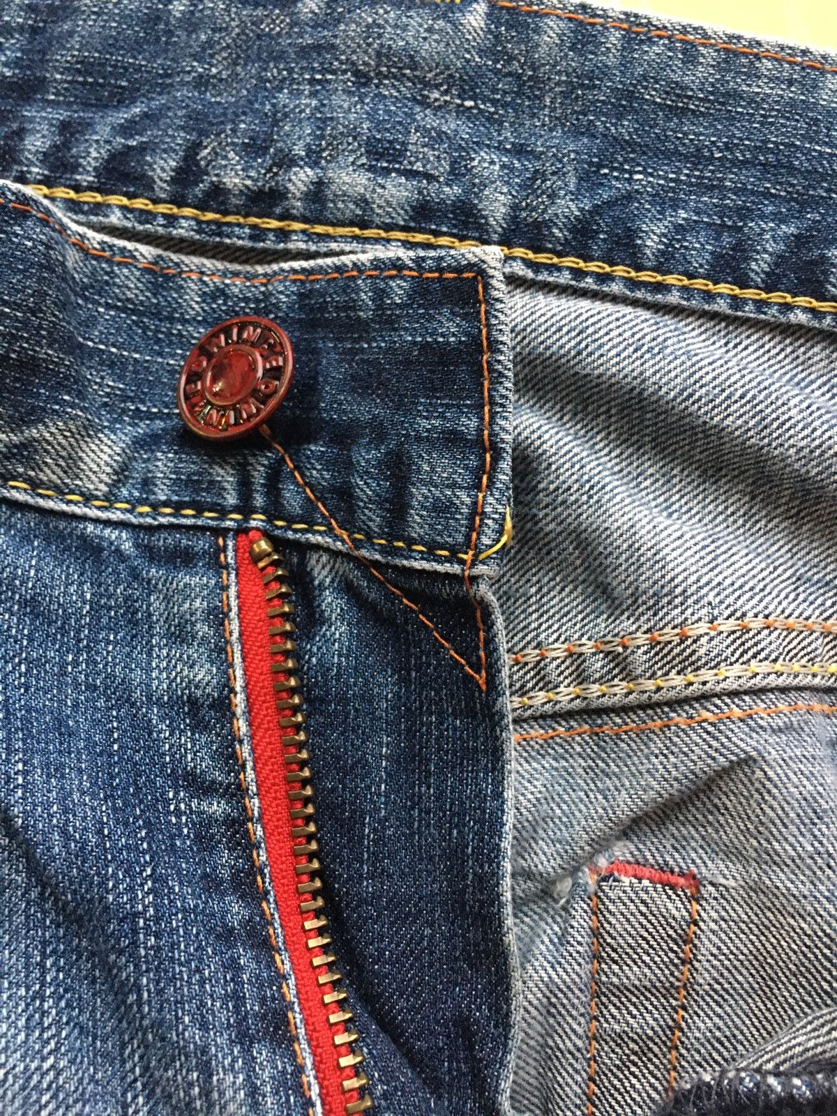 Edwin × Japanese Brand × Vintage Edwin blue trip 503 vintage Size US 34 / EU 50 - 19 Thumbnail