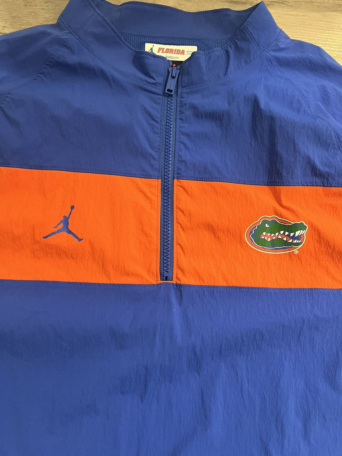 Jordan Brand Florida Gators x Jordan short sleeve windbreaker Size US M / EU 48-50 / 2 - 2 Thumbnail