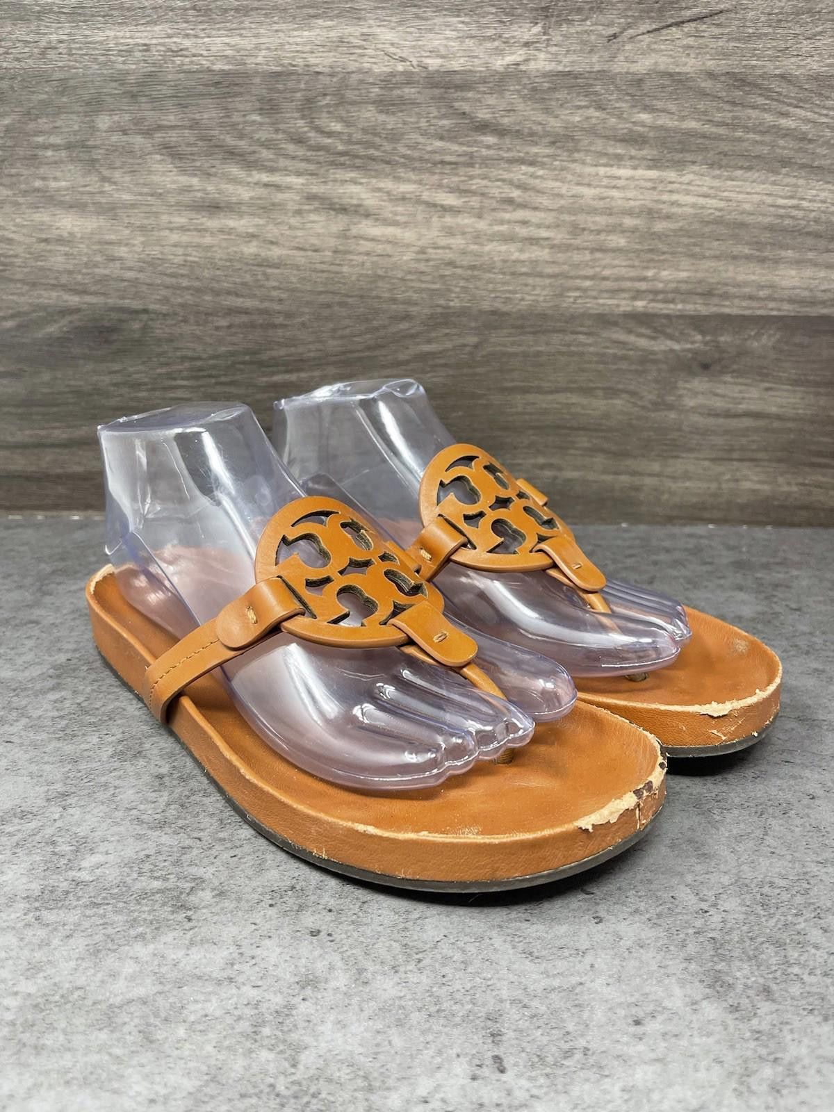 Other Tory Burch Miller Cloud Thong Sandals Womens Size 8 Brown Size US 8 / IT 38 - 5 Thumbnail