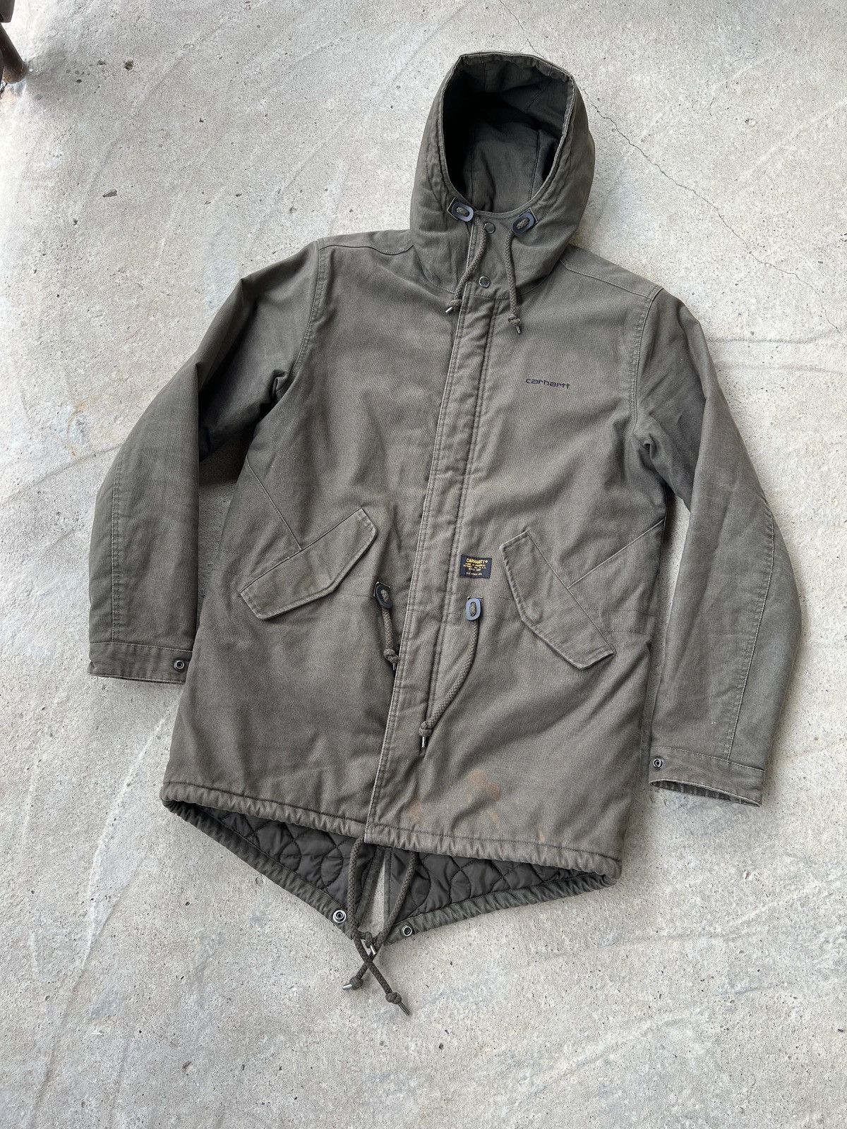 Carhartt Carhartt Clash Parka Khaki Size US S / EU 44-46 / 1 - 1 Thumbnail