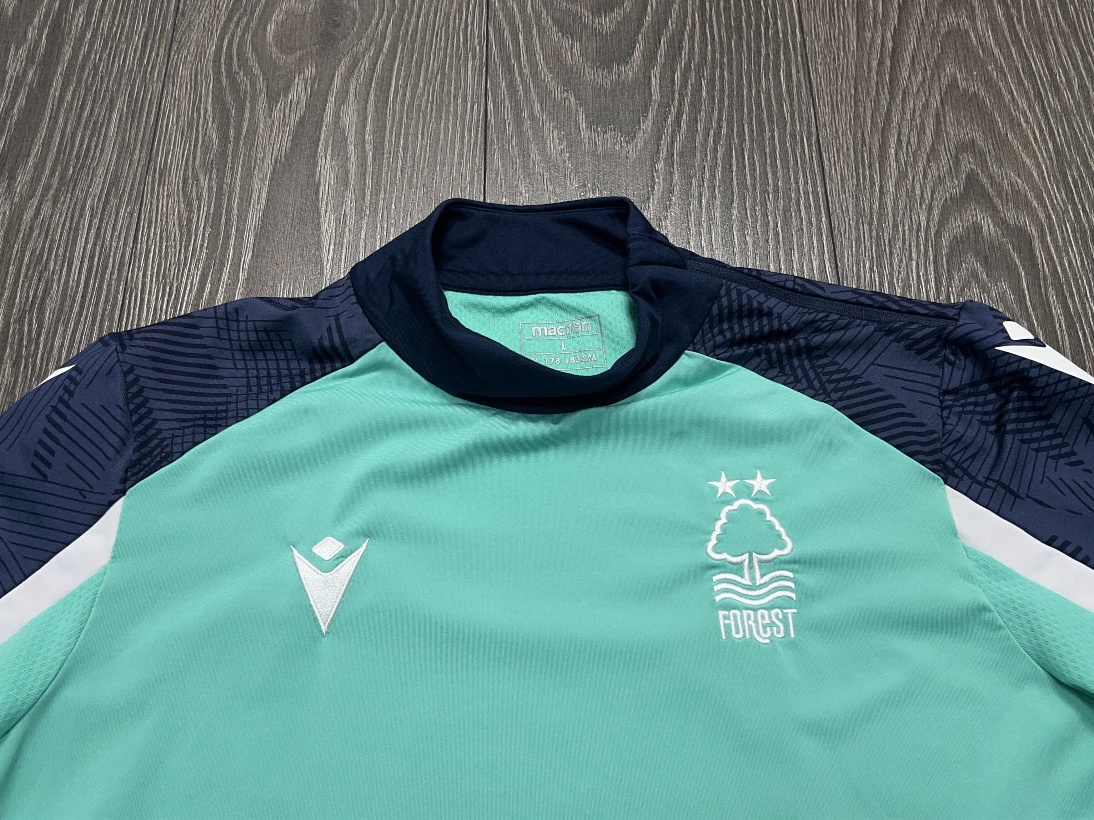 Macron Macron Nottingham Forest Drill Top Long Sleeve Jersey Shirt Size US L / EU 52-54 / 3 - 2 Thumbnail