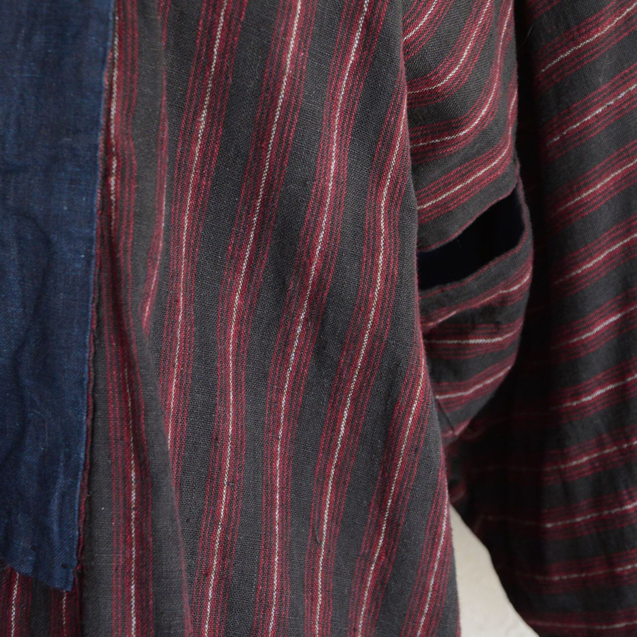 Other Japanese Noragi Jacket Cotton Indigo Collar Japan Vintage Size L / US 10 / IT 46 - 11 Thumbnail
