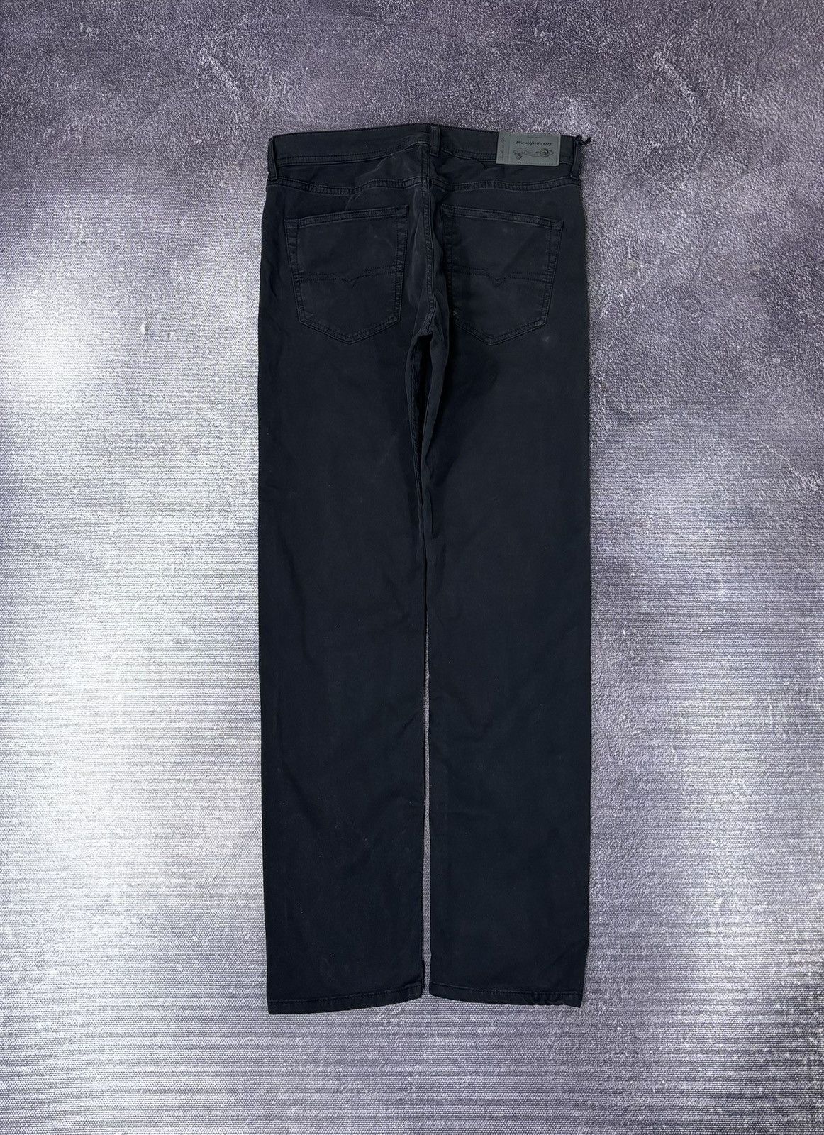 Diesel Diesel Buster NWT Men’s Slim Straight Black Pants Jeans Size US 29 - 2 Thumbnail