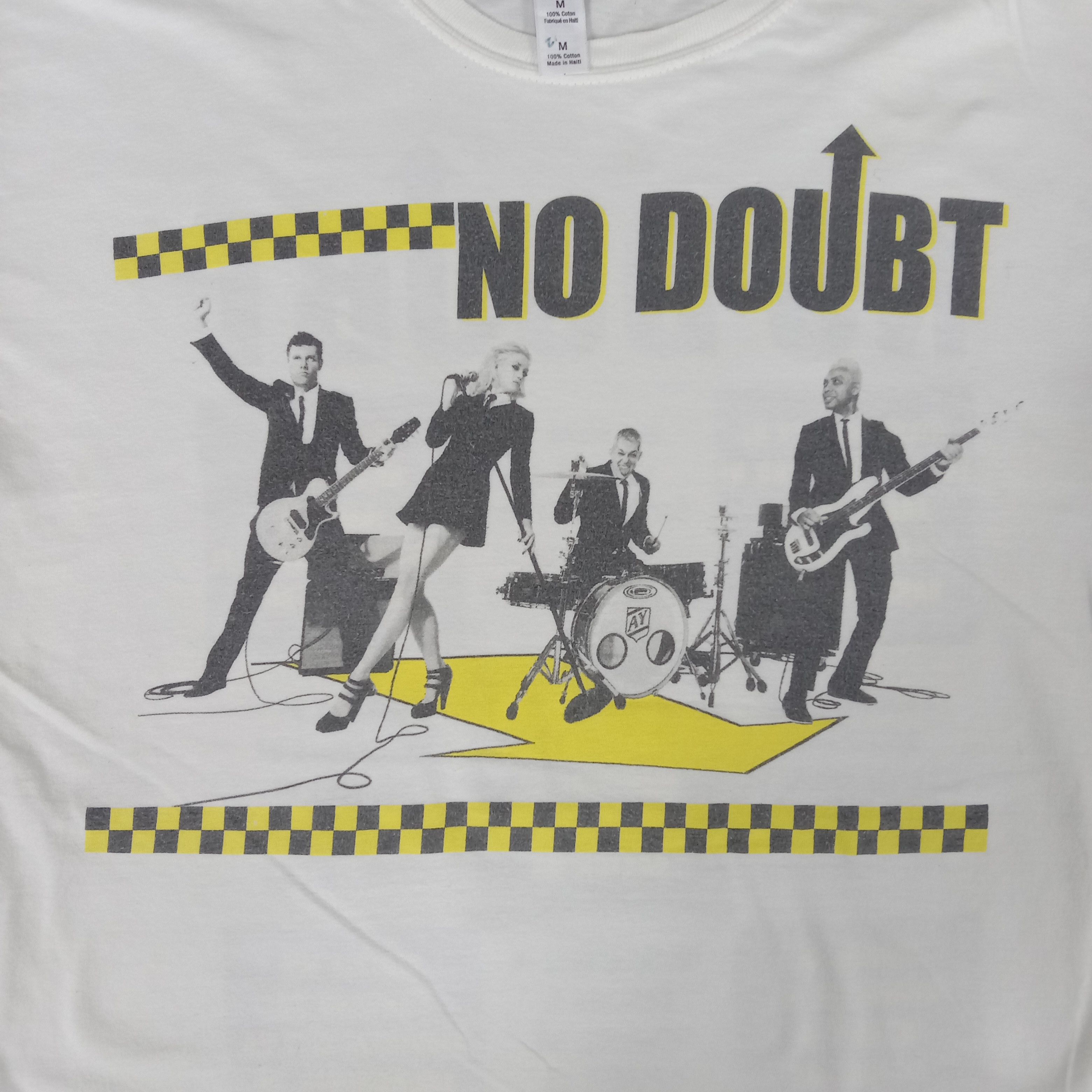 Band Tees × Vintage No Doubt American Rock Band 2009 Summer Tour Tshirt Size US M / EU 48-50 / 2 - 2 Thumbnail