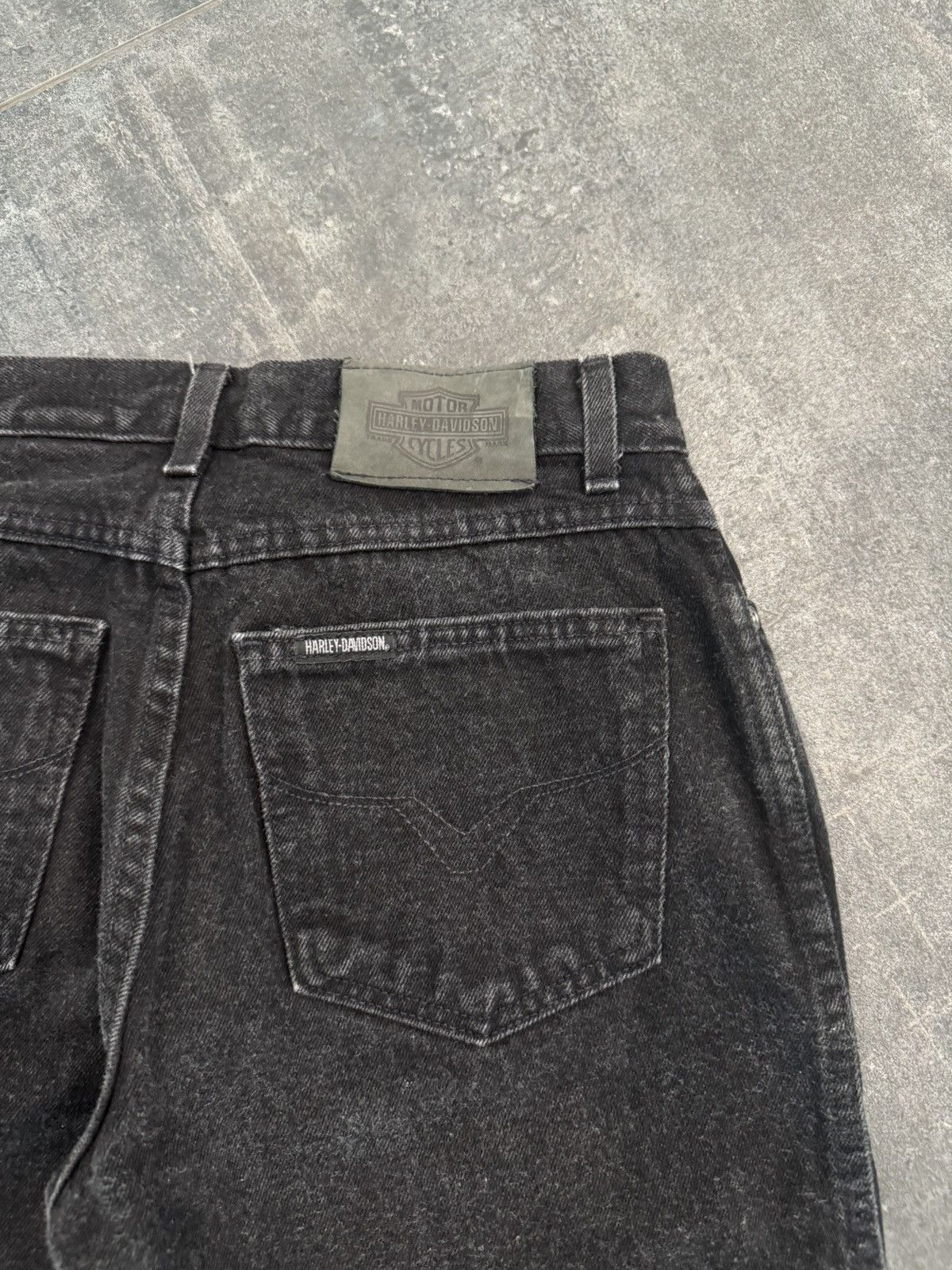 Harley Davidson Vintage 90’s Harley Davidson Straight Leg Jeans Size 28x30 Size US 28 / EU 44 - 11 Thumbnail