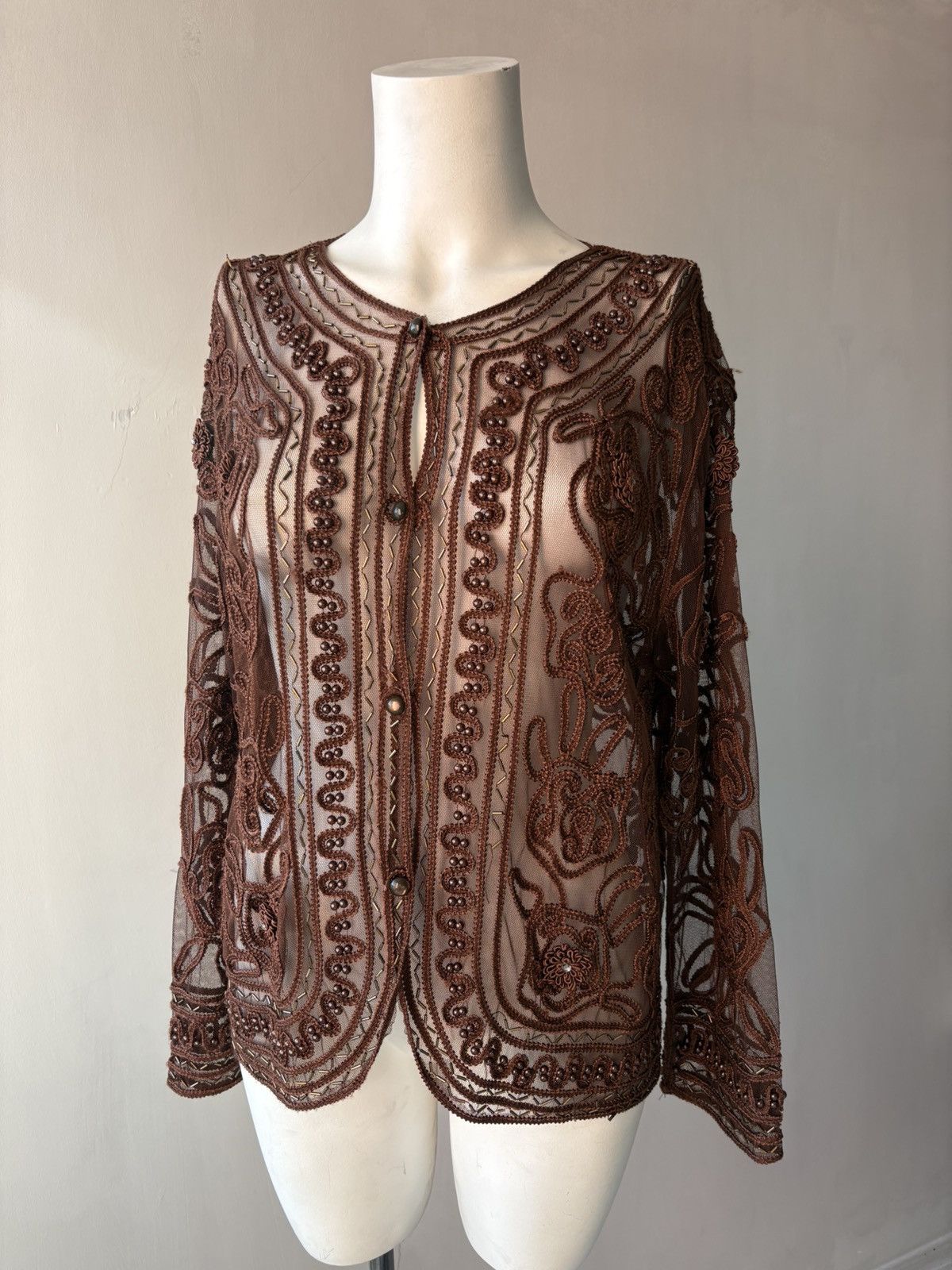 Vintage Vintage blouse Size L / US 10 / IT 46 - 7 Thumbnail