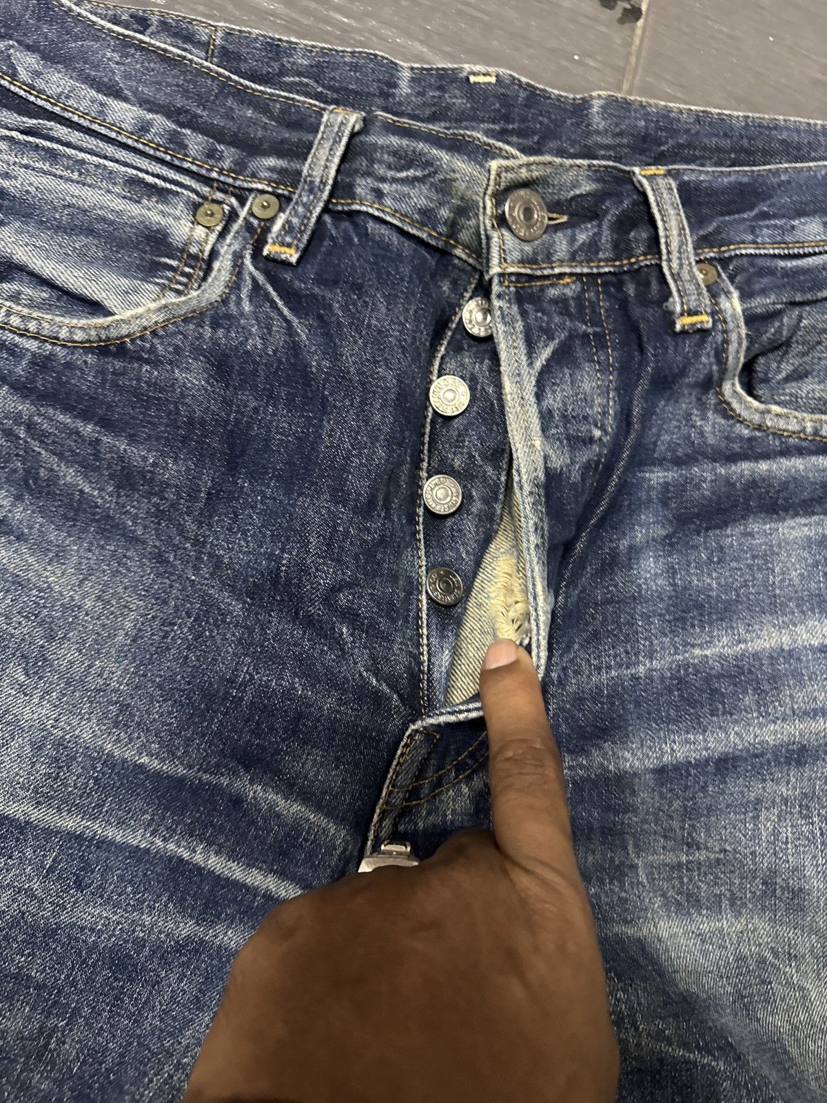 Levi's Vintage Clothing Levis 50XX Big E Jeans Size US 32 / EU 48 - 8 Thumbnail