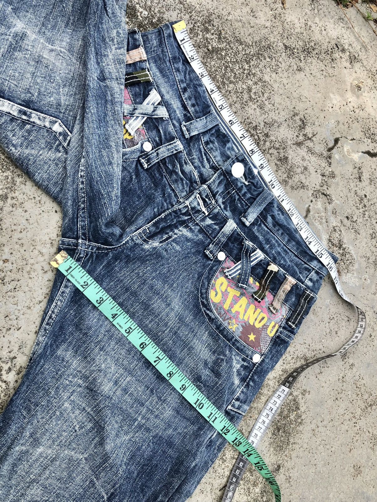 Japanese Brand TWIST⚡️⚡️DOUBLE WAIST DENIM BY DOUBLE FOCUS Size US 33 - 8 Thumbnail