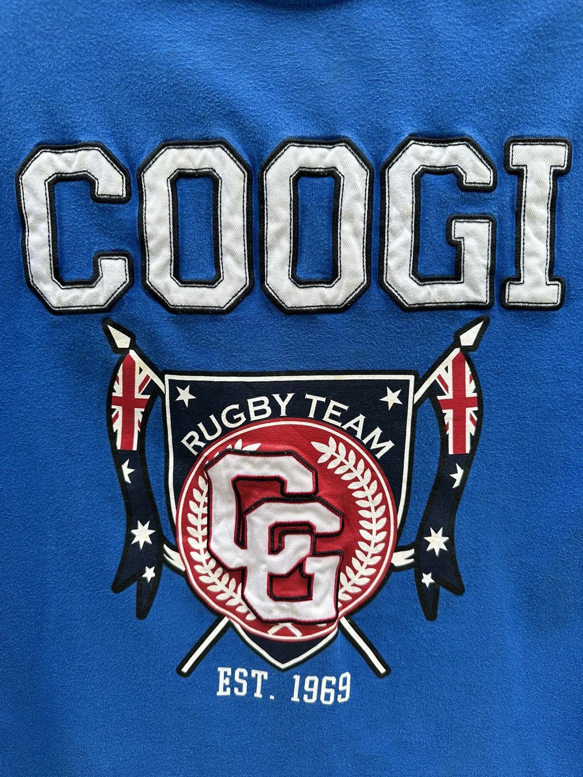 Coogi Coogi Rugby Team League Championship Tshirt A72 Size US L / EU 52-54 / 3 - 2 Thumbnail