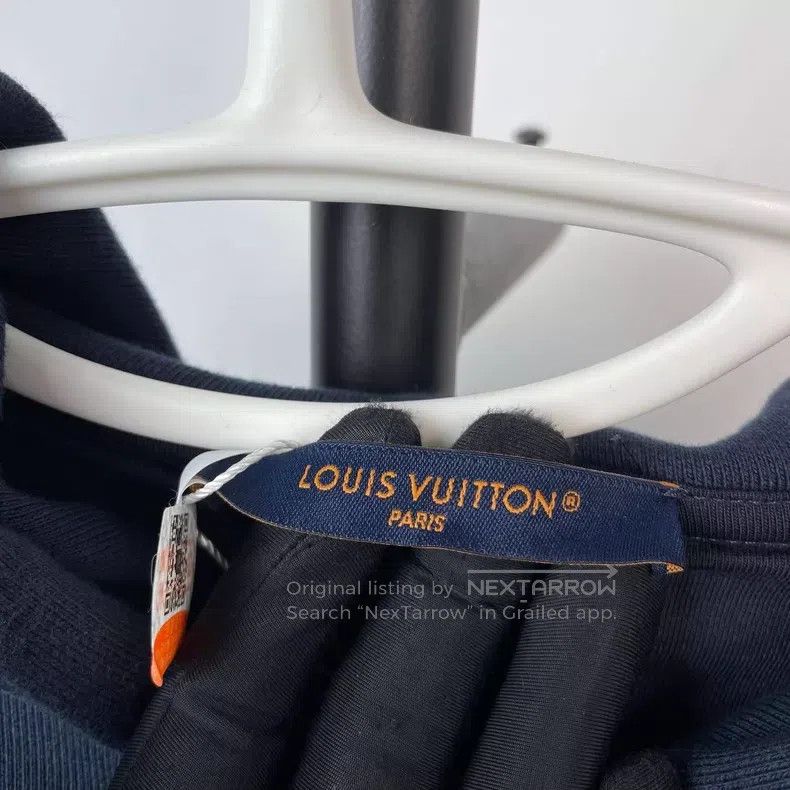 Louis Vuitton Louis Vuitton FW25 sailboat logo embroidered hooded sweats Size US XS / EU 42 / 0 - 4 Thumbnail