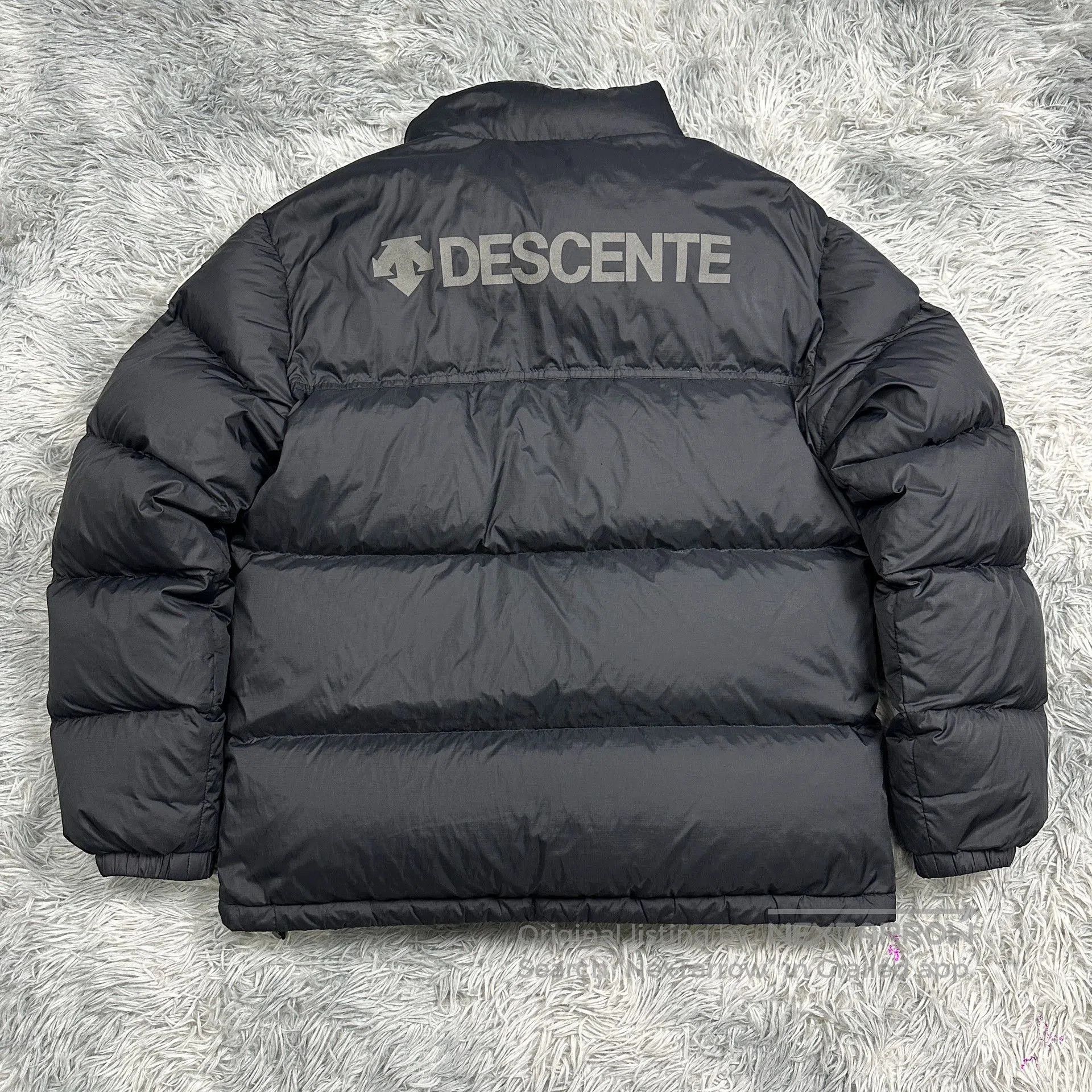 Descente descente black embroidered puffer jacket limited edition. Size US L / EU 52-54 / 3 - 2 Thumbnail