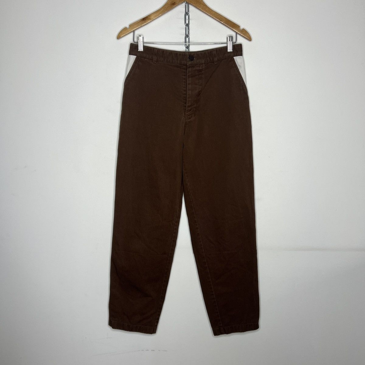 Acne Studios Acne Studios Brown Denim Face Jeans Size 28" / US 6 / IT 42 - 1 Thumbnail