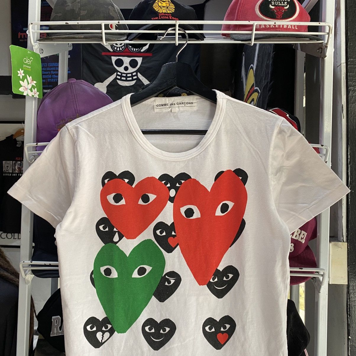 Comme des Garcons VINTAGE COMME DES GARCONS HOLIDAY EMOJI TEE VERY RARE Size US XS / EU 42 / 0 - 3 Thumbnail