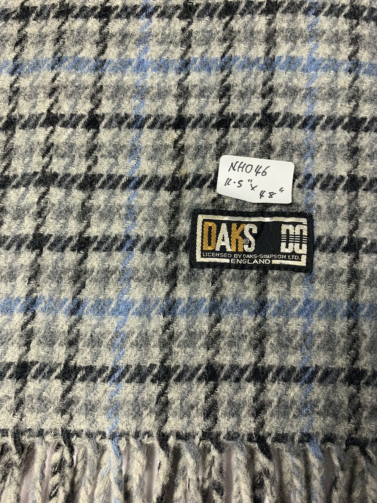 Vintage Daks London Scarf / Muffler / Neckwear Size ONE SIZE - 6 Thumbnail