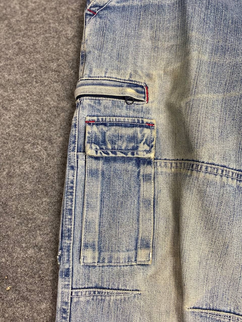 Ecko Unltd. vintage 90s ecko unlmtd baggy cargo denim nice design Size US 31 - 10 Thumbnail