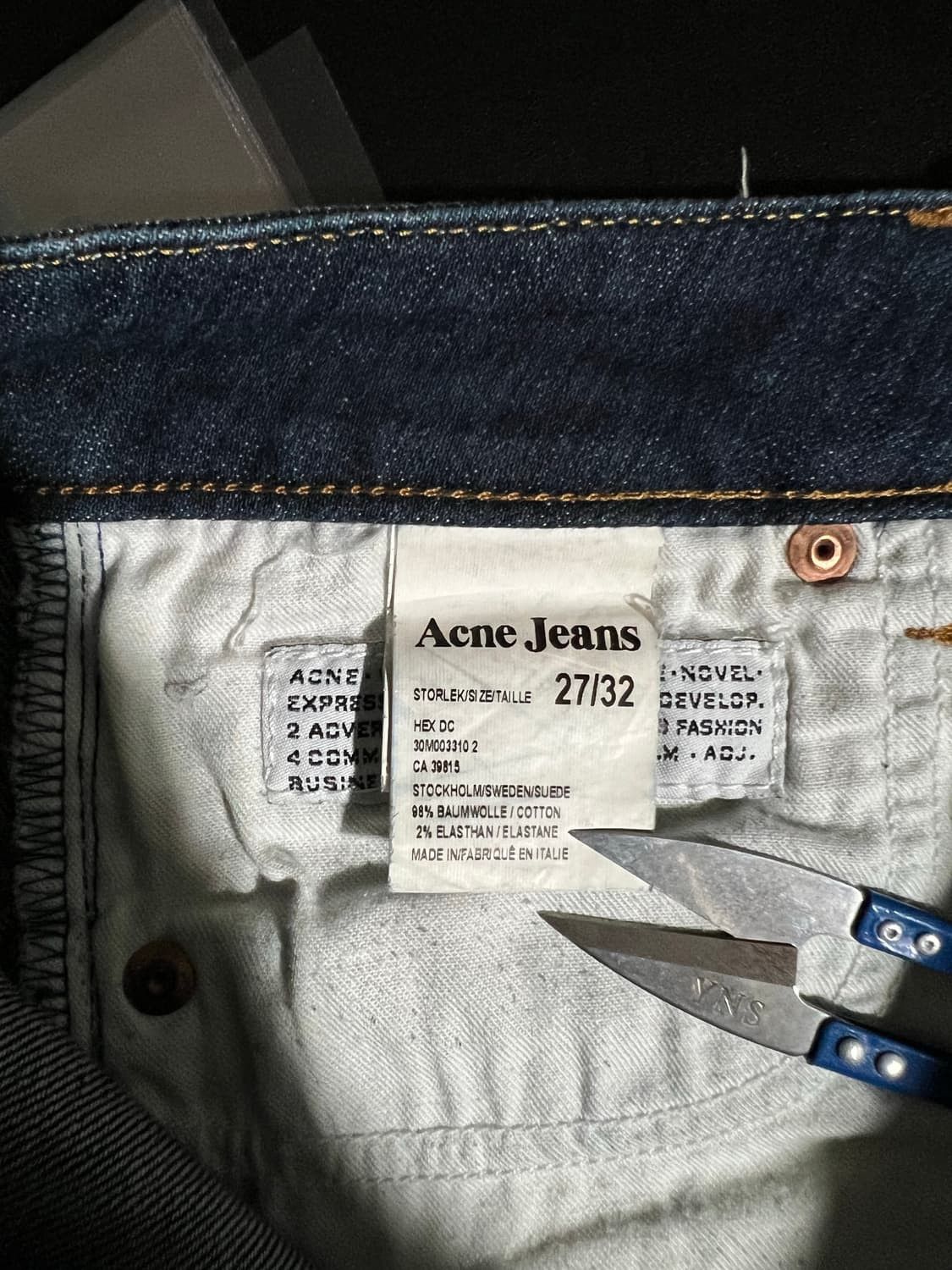 Acne Studios Acne Jean denim pants Size 27" / US 4 / IT 40 - 6 Thumbnail