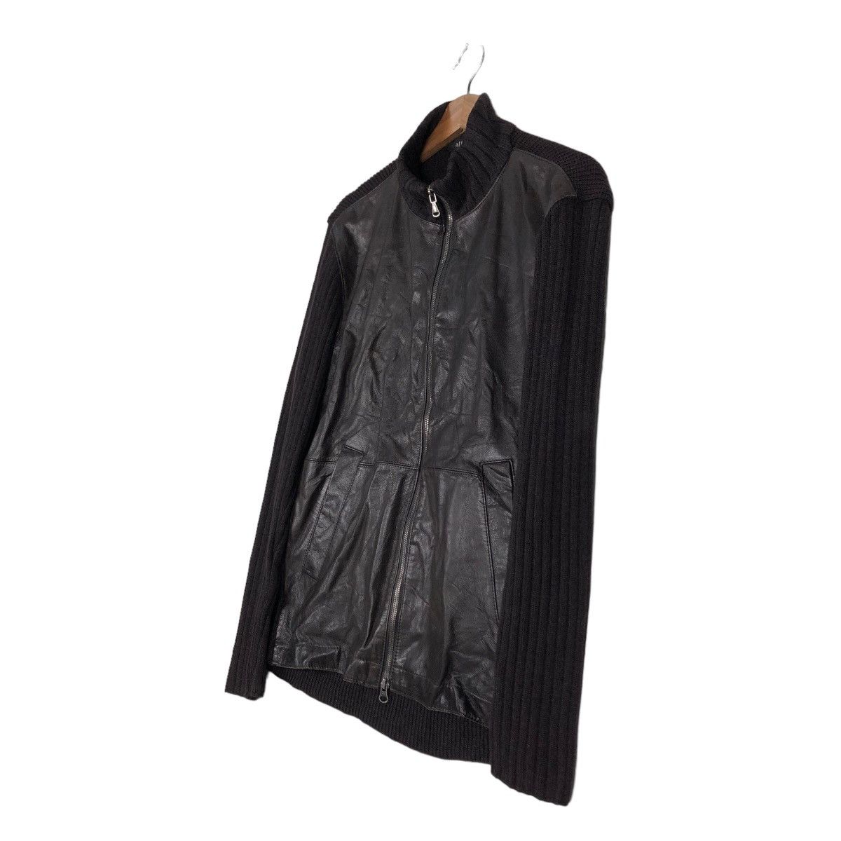 Japanese Brand Parachute Bondage Biker Jacket Allegri Issey Miyake Leather Size US M / EU 48-50 / 2 - 2 Thumbnail