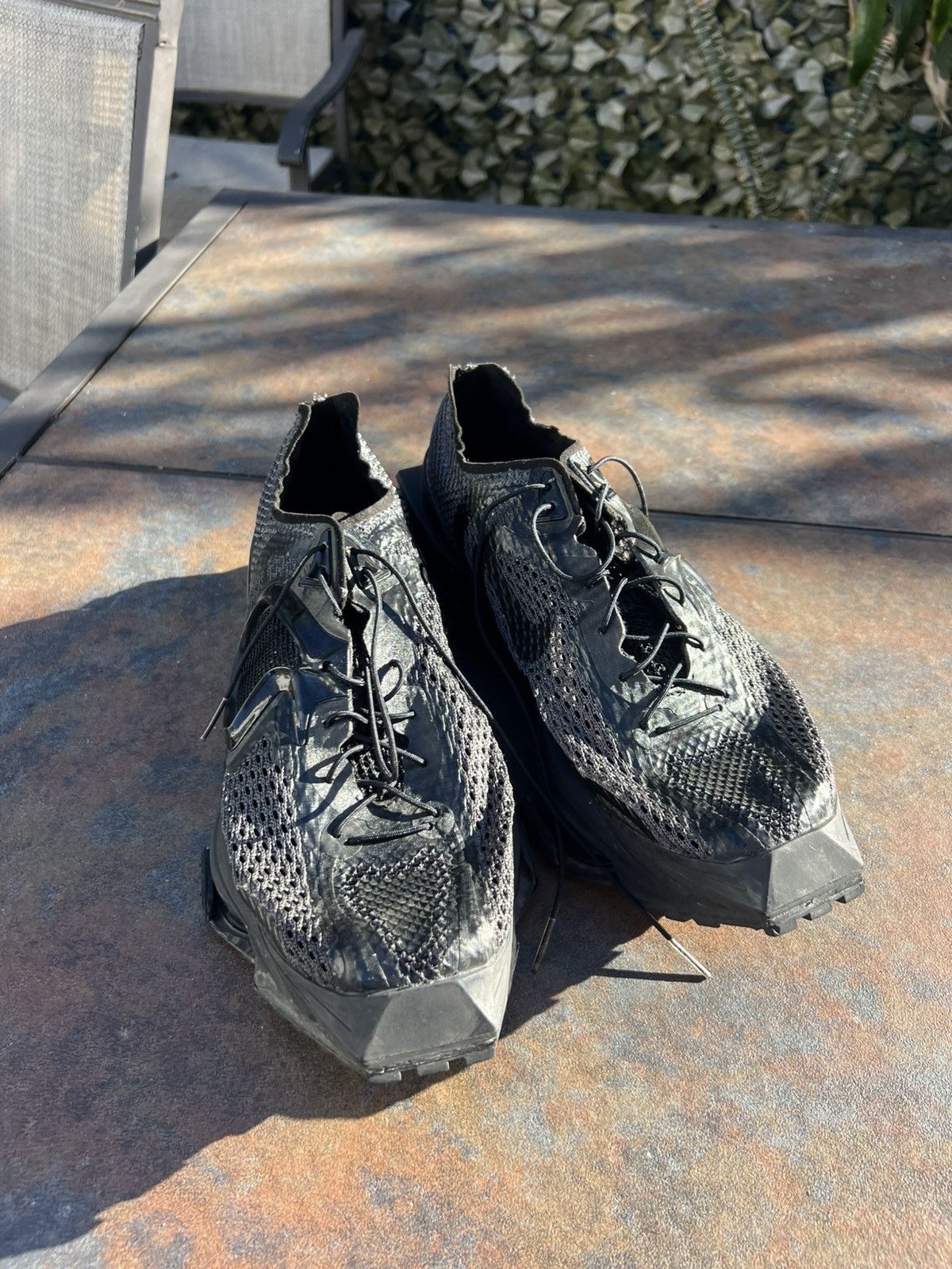 MMW × Nike Nike Zoom MMW 004 Triple Black Size US 9 / EU 42 - 3 Thumbnail