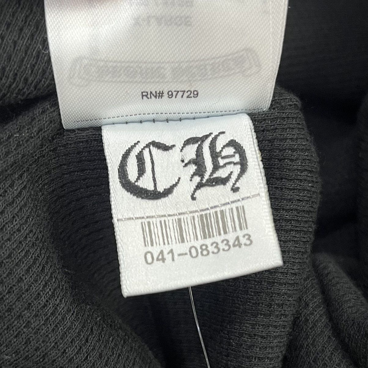 Chrome Hearts CHROME HEARTS Thermal Blue Letter Full Zip Up Black Size US XL / EU 56 / 4 - 11 Thumbnail
