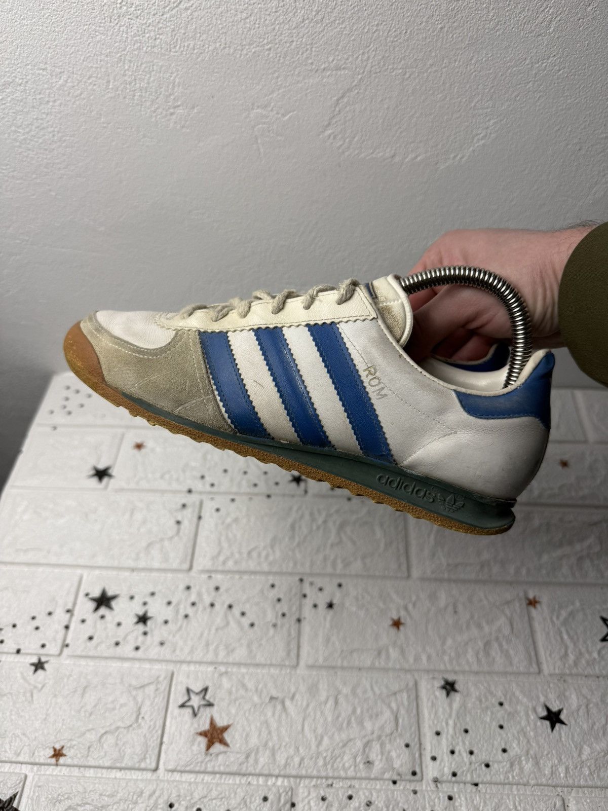 Adidas Adidas Rom 70-80's Vintage US6 UK5.5 EUR38 Sneakers Rare Size US 6 / EU 39 - 1 Thumbnail