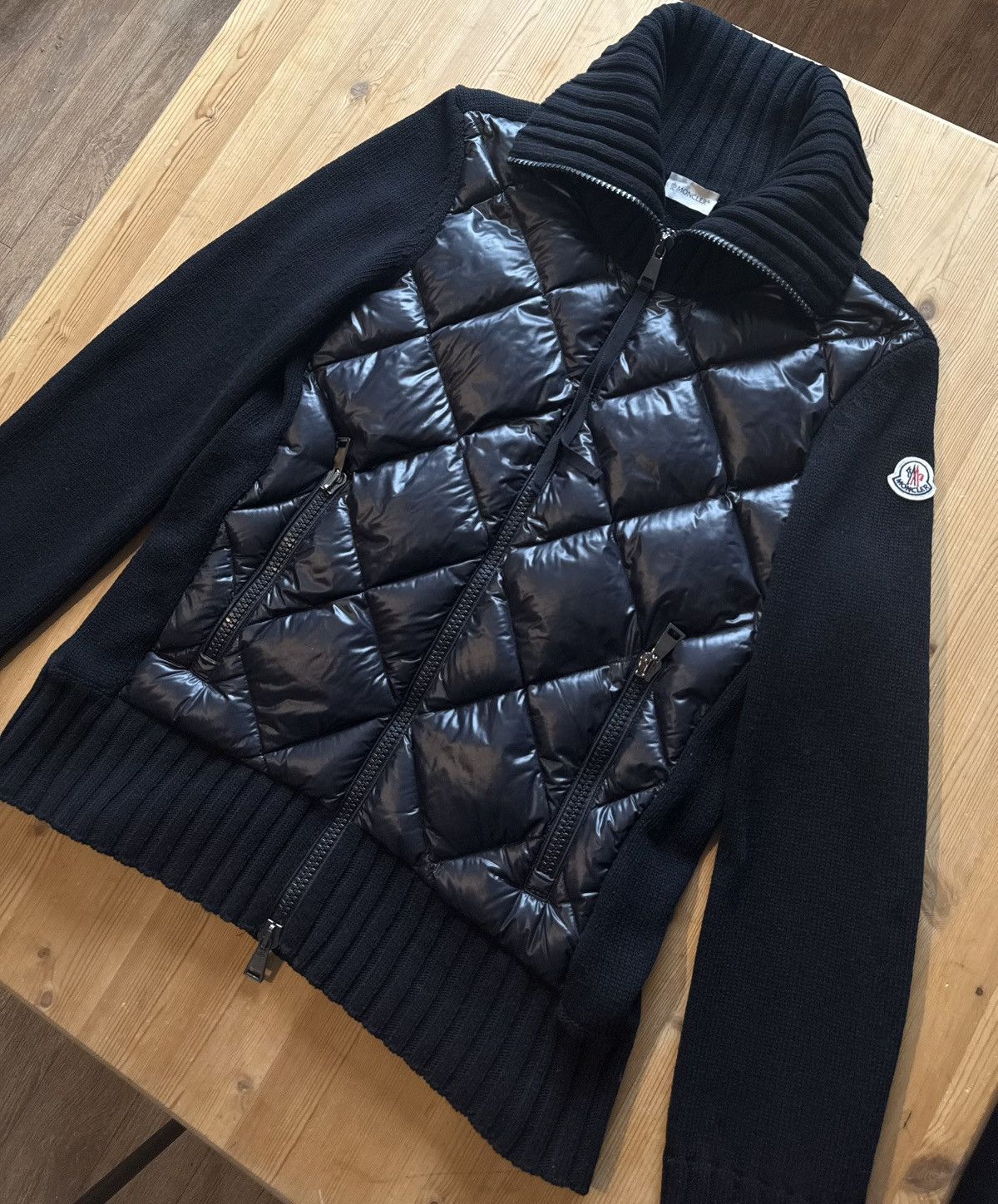 Moncler Moncler Womens Cardigan Size L / US 10 / IT 46 - 5 Thumbnail