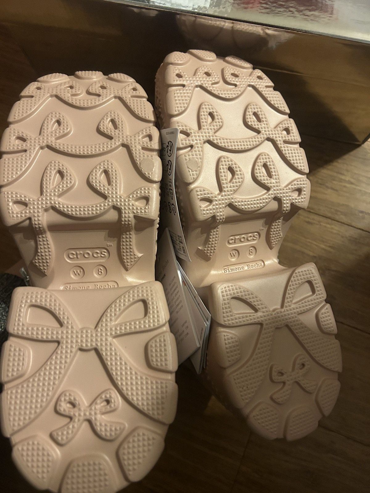 Crocs × Simone Rocha Simone Rocha x Crocs Ballerina Platform Pink Caramel US 8 Size US 8 / IT 38 - 7 Thumbnail