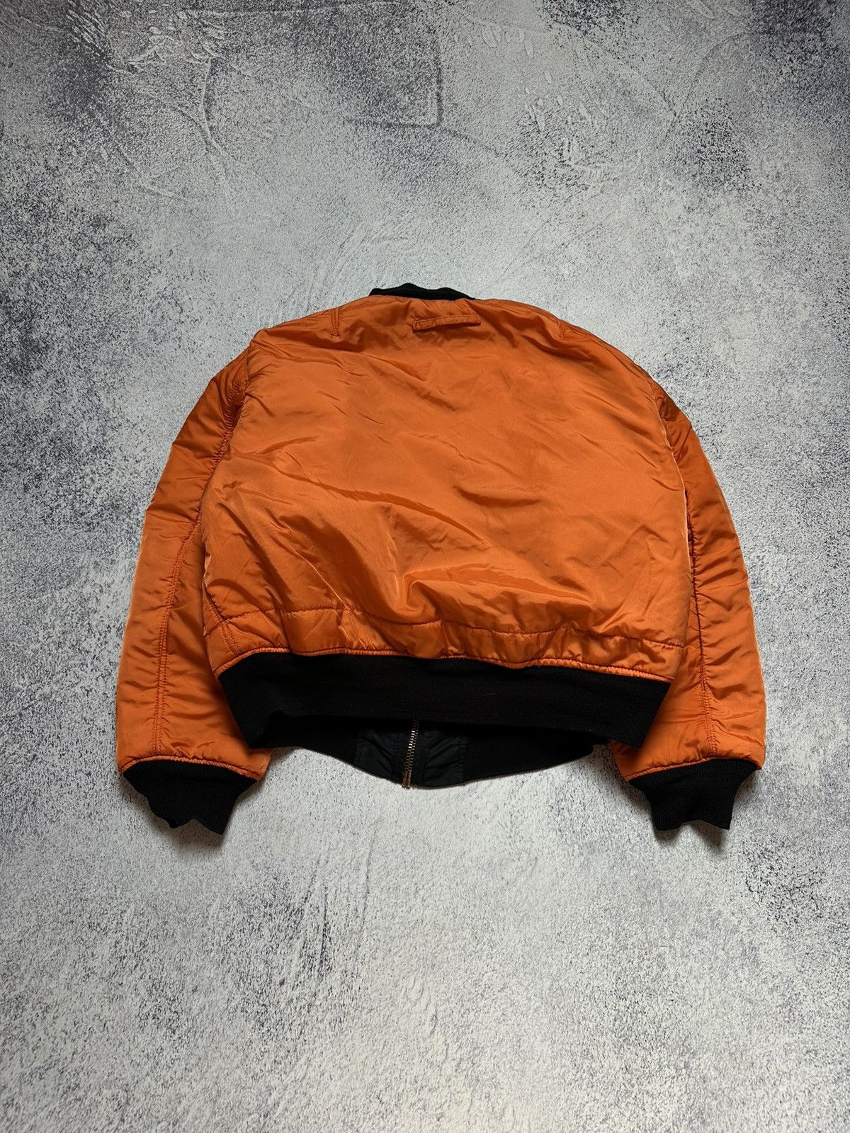 Alpha Industries Vintage 80s Alpha Industries MA-1 Reversible Bomber Jacket Size US XL / EU 56 / 4 - 20 Thumbnail