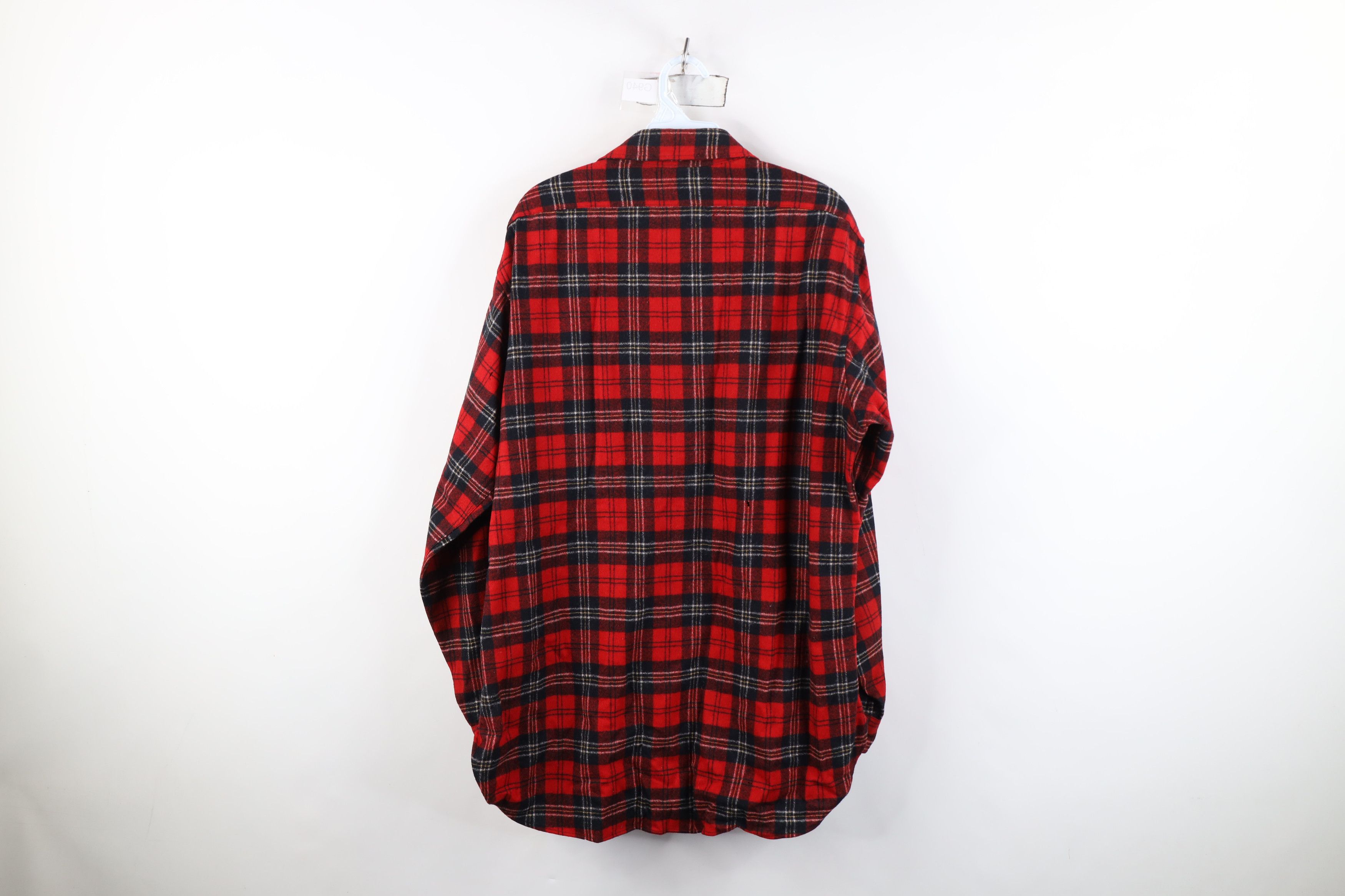 Pendleton Vintage 70s Pendleton Virgin Board Button Shirt Plaid USA Size US L / EU 52-54 / 3 - 13 Thumbnail