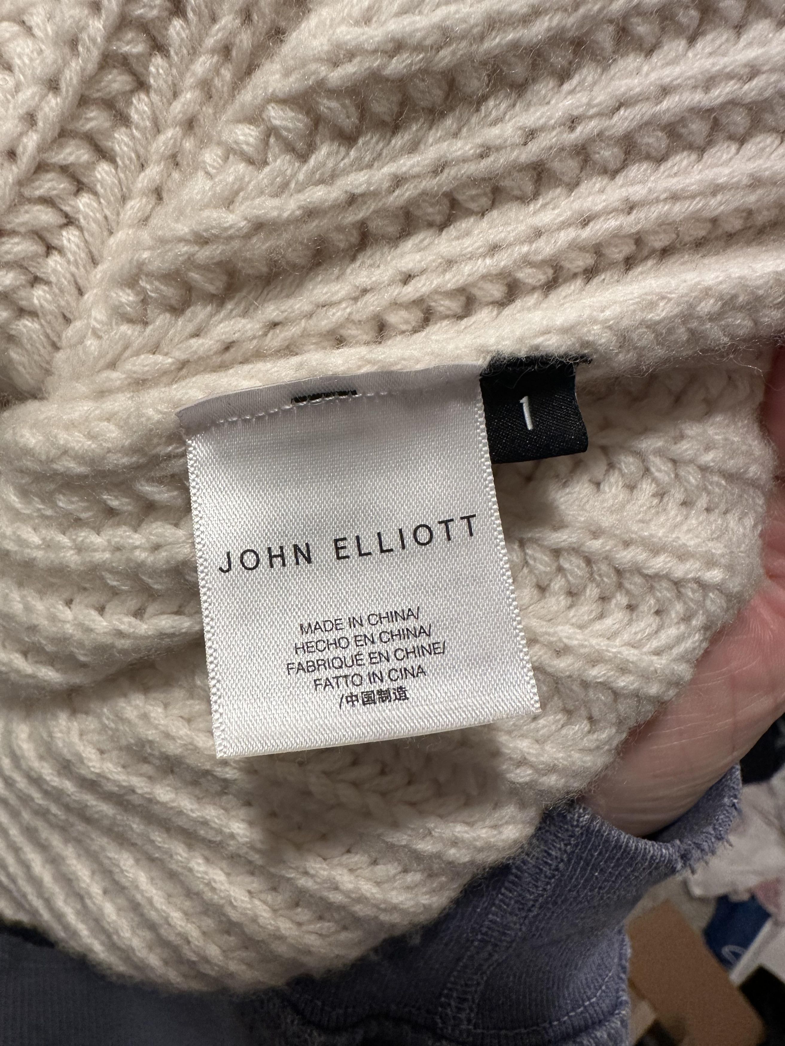 John Elliott Capri Cashmere Crew Size US S / EU 44-46 / 1 - 2 Thumbnail