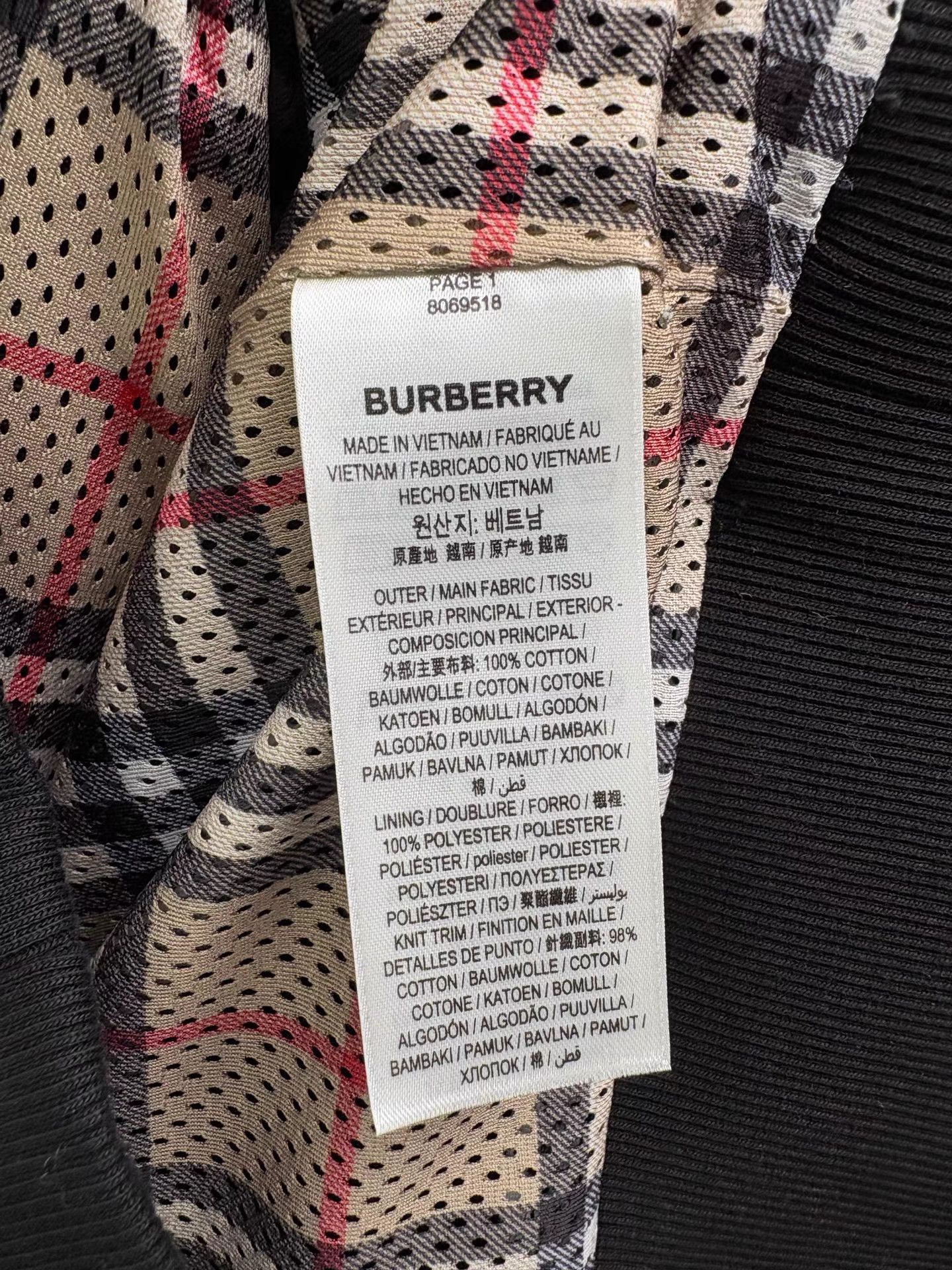 Burberry BURBERRY Check Lined Zip-Up Jacket Size US XL / EU 56 / 4 - 5 Thumbnail