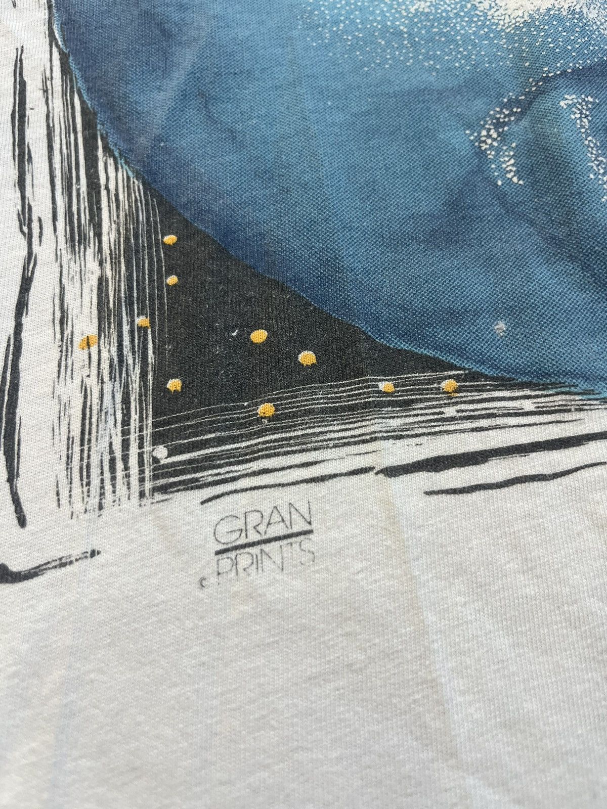 Arts & Science Vintage Artwork MINNESOTA Lake Country Blue Moon 90’s Tshirt Size US L / EU 52-54 / 3 - 7 Thumbnail