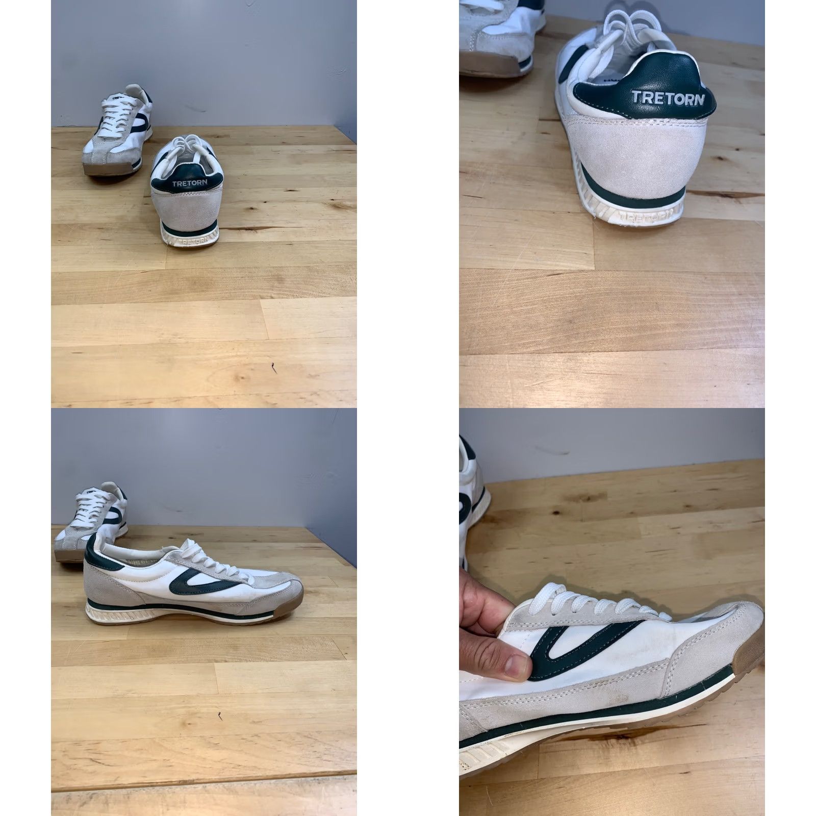 Tretorn Tretorn Rawlings Sneakers Size 8.5 M White Women Sneaker Casual Walking Leather Rubber Outdoor Shoes Size US 9 / IT 39 - 8 Thumbnail