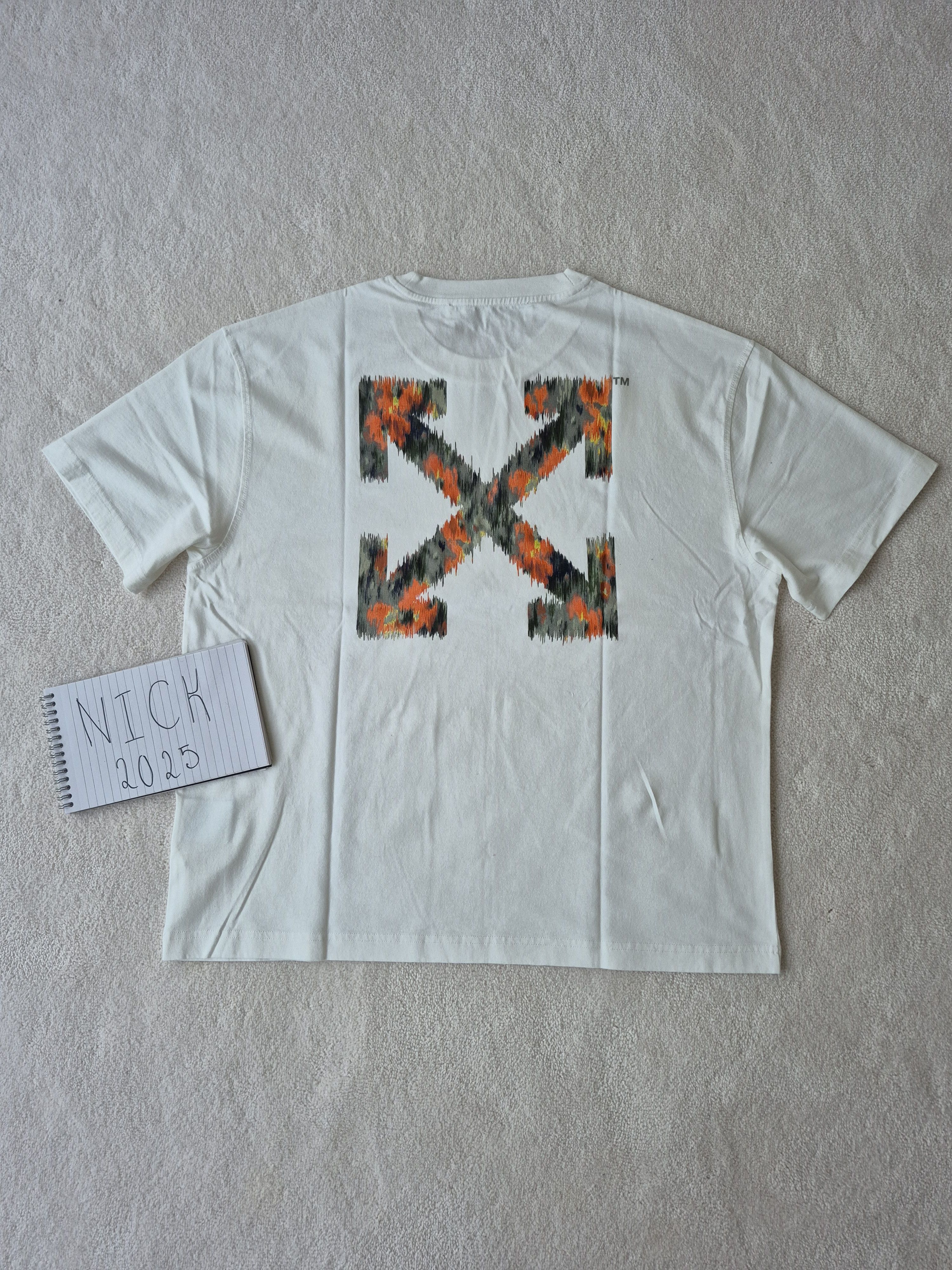 Off-White Off White Orange Arrows White Virgil XXL Size US XXL / EU 58 / 5 - 1 Thumbnail