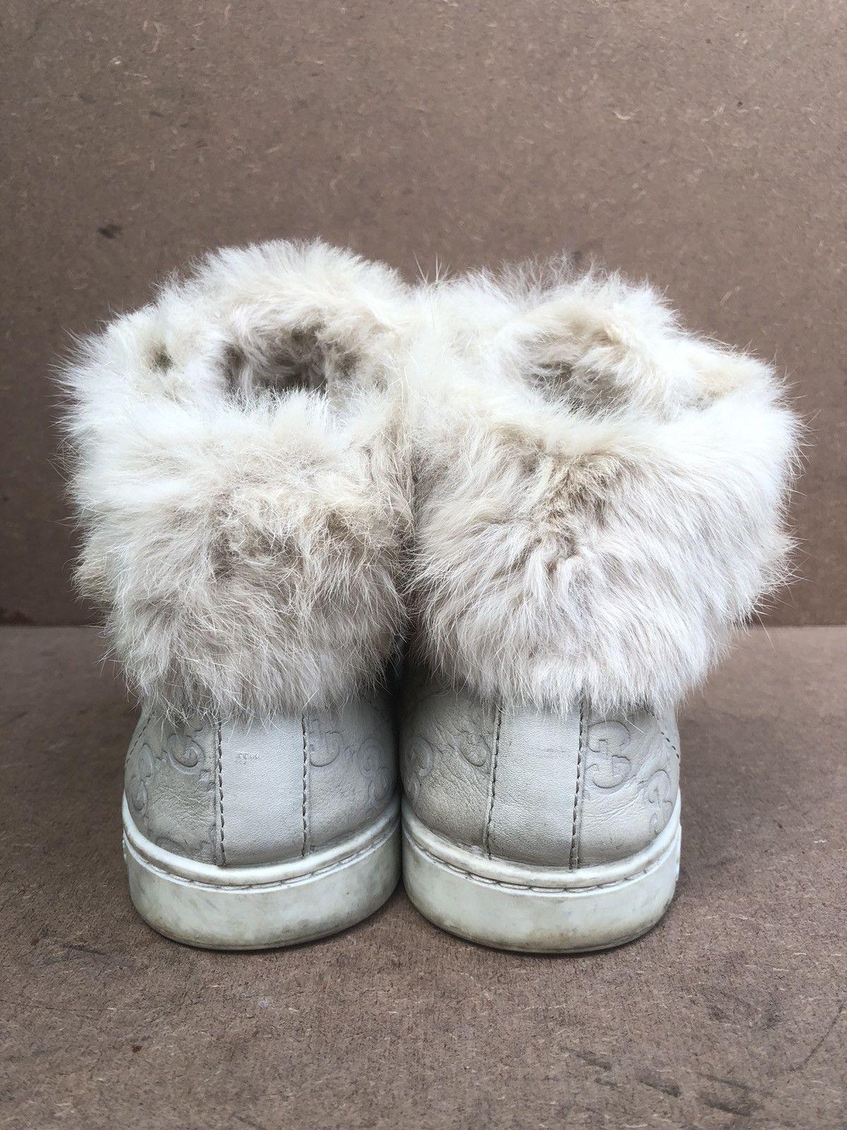 Gucci Gucci Guccissima Fur Trim Women’s Boots Size 37 Size US 7 / IT 37 - 21 Thumbnail