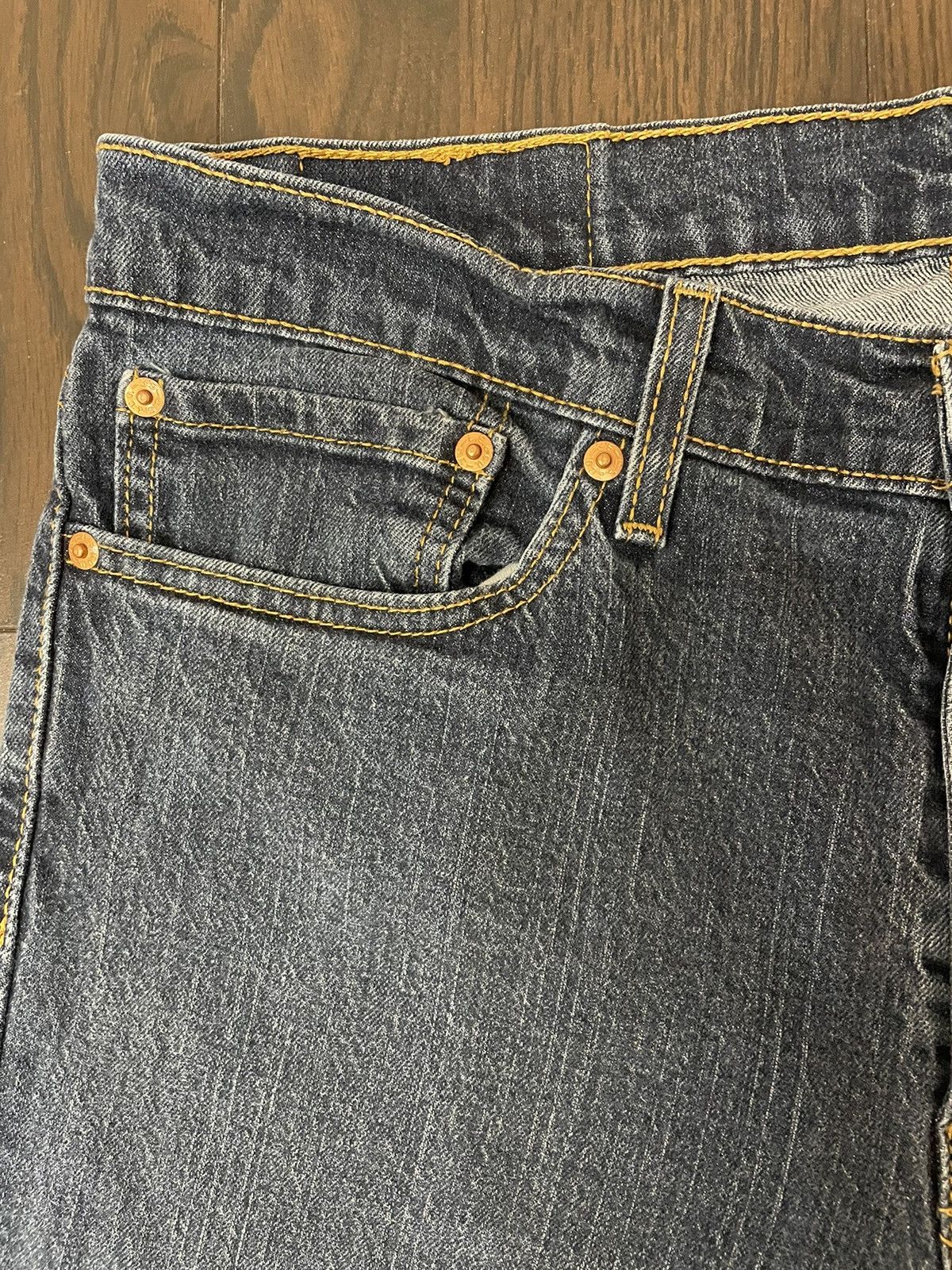 Levi's Vintage Blue Wash Levis 511 Jeans-J2154 Size US 34 / EU 50 - 6 Thumbnail