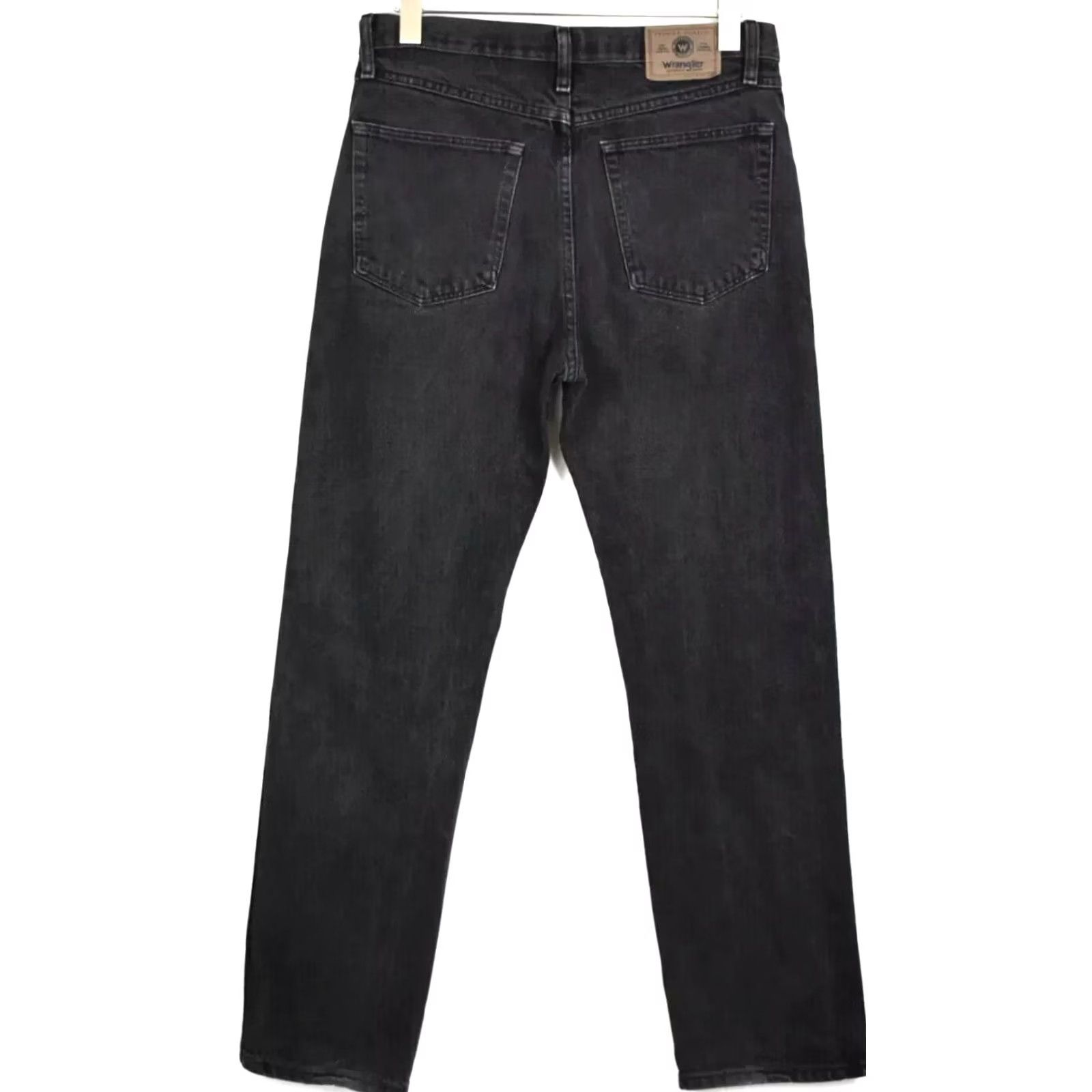 Wrangler WRANGLER Jeans Men's Regular W32/L32 Zip Fly Black Denim Pants Size US 32 / EU 48 - 2 Thumbnail