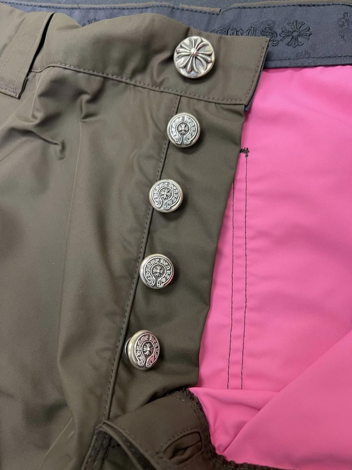 Chrome Hearts Chrome Hearts Nylon Leather Cross Patch Carpenter Shorts 36 Size US 36 / EU 52 - 10 Thumbnail