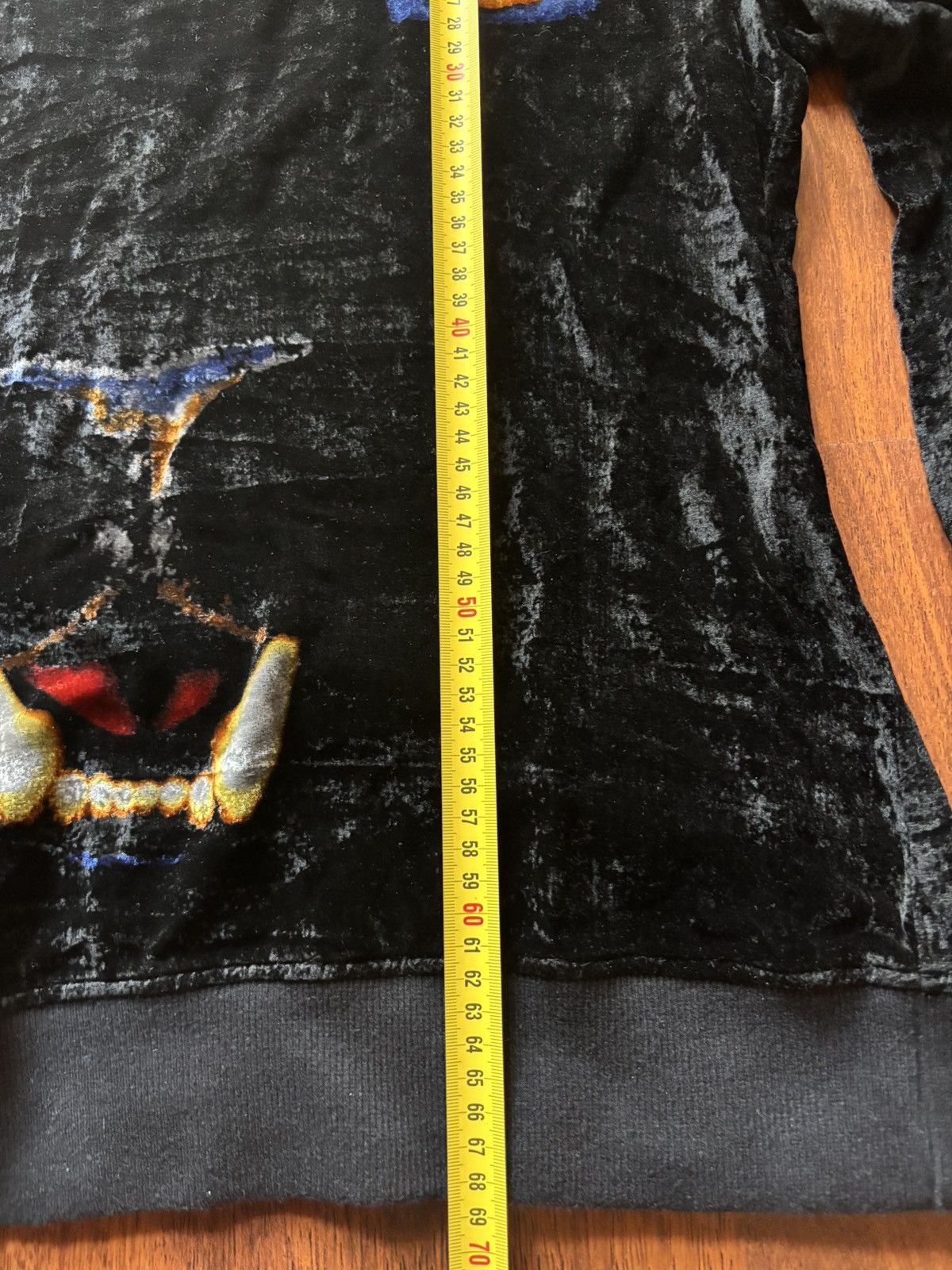 Givenchy Givenchy velour panther crewneck Size US M / EU 48-50 / 2 - 6 Thumbnail