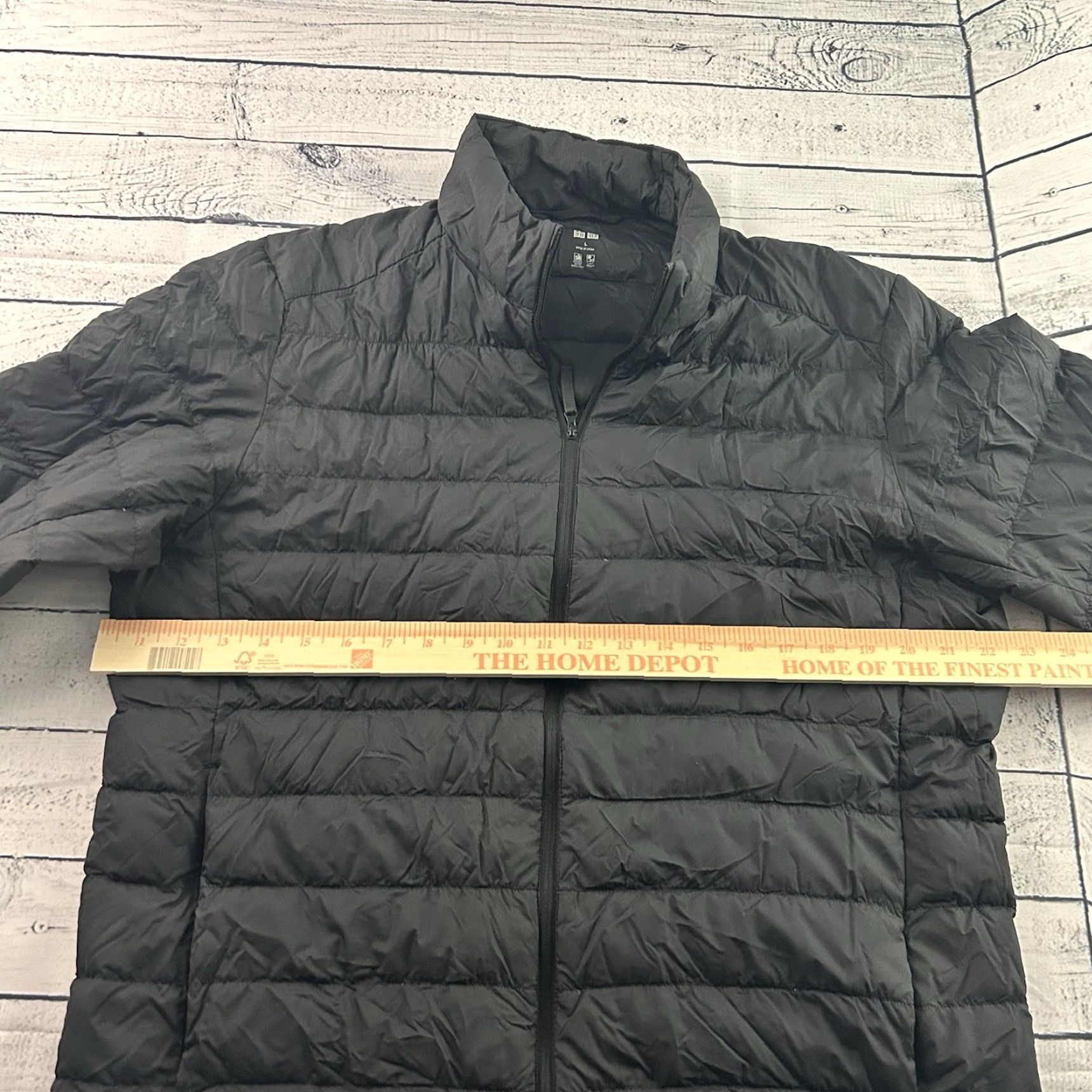 Uniqlo Uniqlo Lightweight Packable Down Jacket Men's Large Black Size US L / EU 52-54 / 3 - 3 Thumbnail