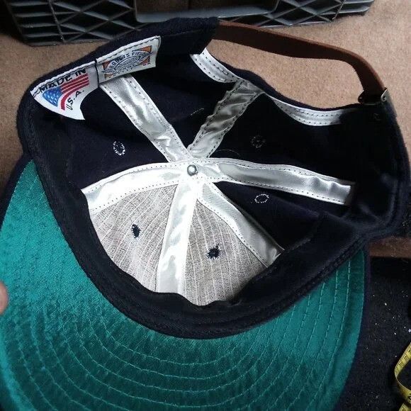 Ebbets Field Flannels Ebbets Field Flannels Pacific Coast League Wool Strap Hat Size ONE SIZE - 6 Thumbnail