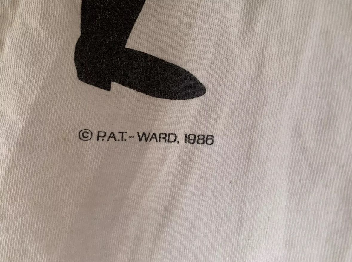 Vintage P.A.T. Ward 1986 Single Stitch T-shirt - RARE - Boris Badnov Size US L / EU 52-54 / 3 - 3 Thumbnail
