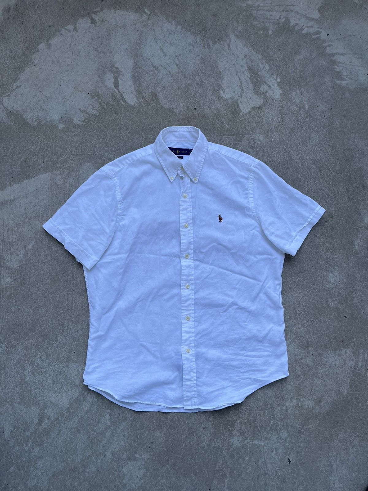 Polo Ralph Lauren Polo Ralph Lauren Oxford Shirt Polo Oldmoney Size US M / EU 48-50 / 2 - 1 Thumbnail