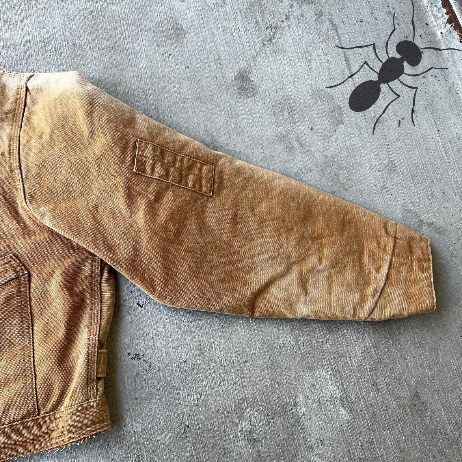 Carhartt × Vintage Carhartt cropped detroit style faded brown work wear jacket Size US L / EU 52-54 / 3 - 8 Thumbnail