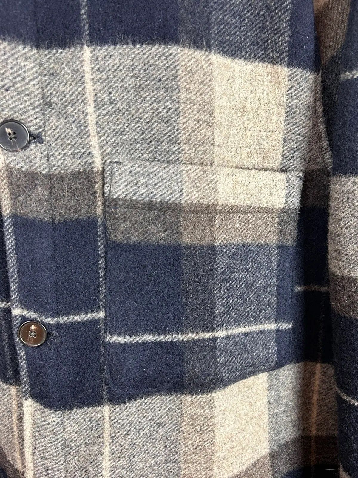 A Day's March A Day's March Epernay Checked Multicolor Wool Jacket Size US L / EU 52-54 / 3 - 3 Thumbnail