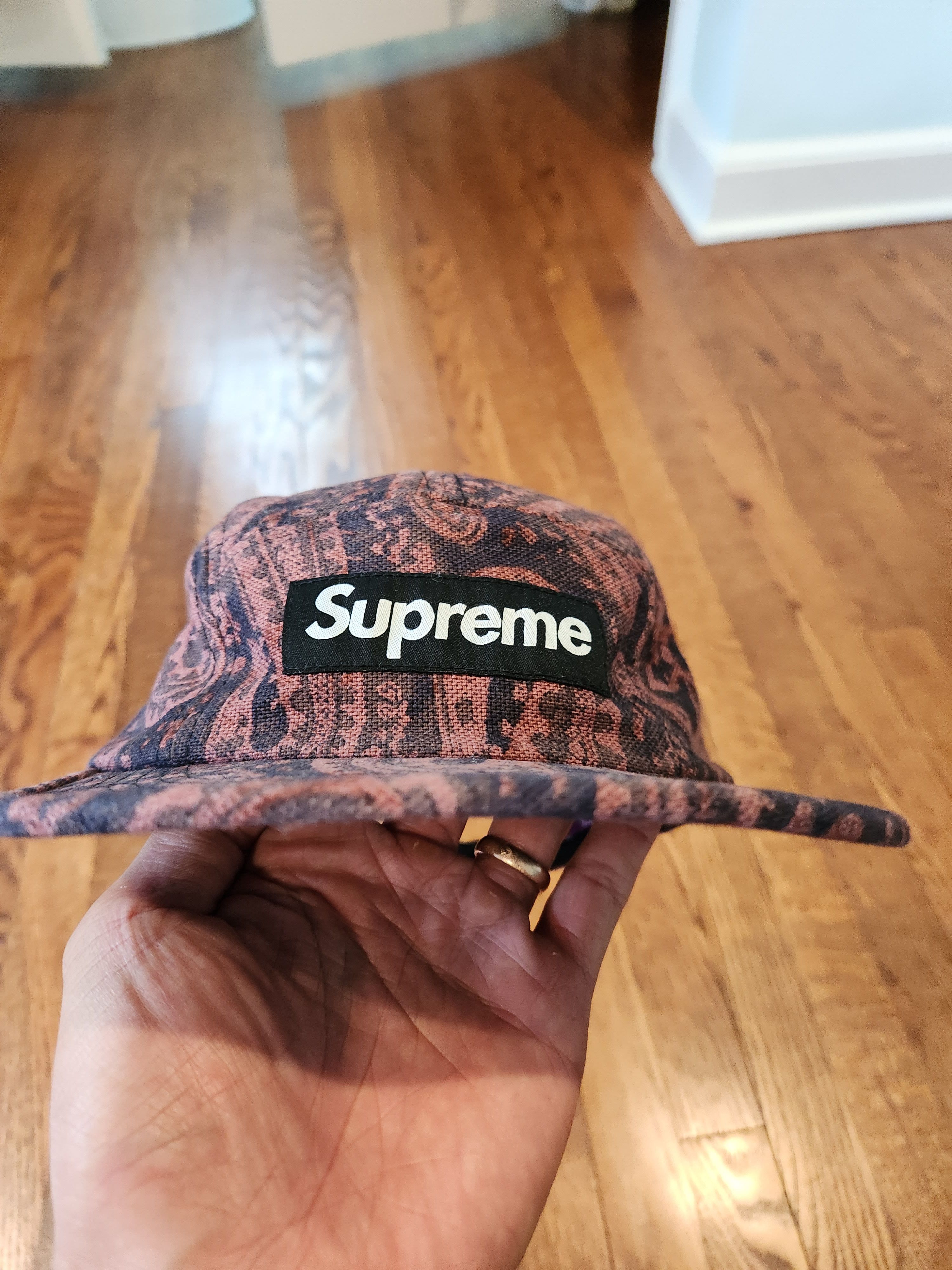 Supreme Supreme Paisley Camp Cap - Liberty Fabrics from London